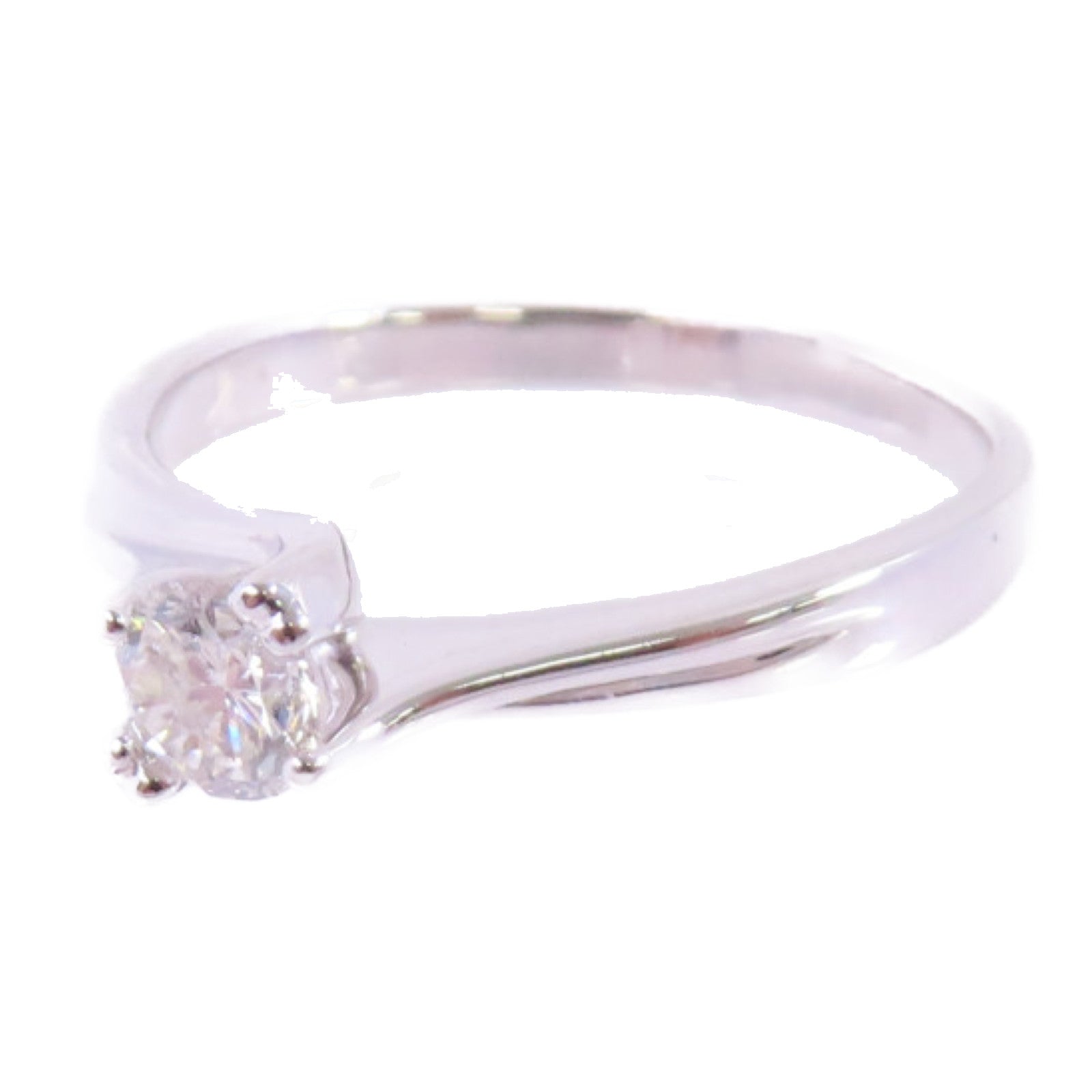 JEWELRY 【激減優惠】PT900鉑金Diamond Ring 0.36ct鑽石戒指US#7.5