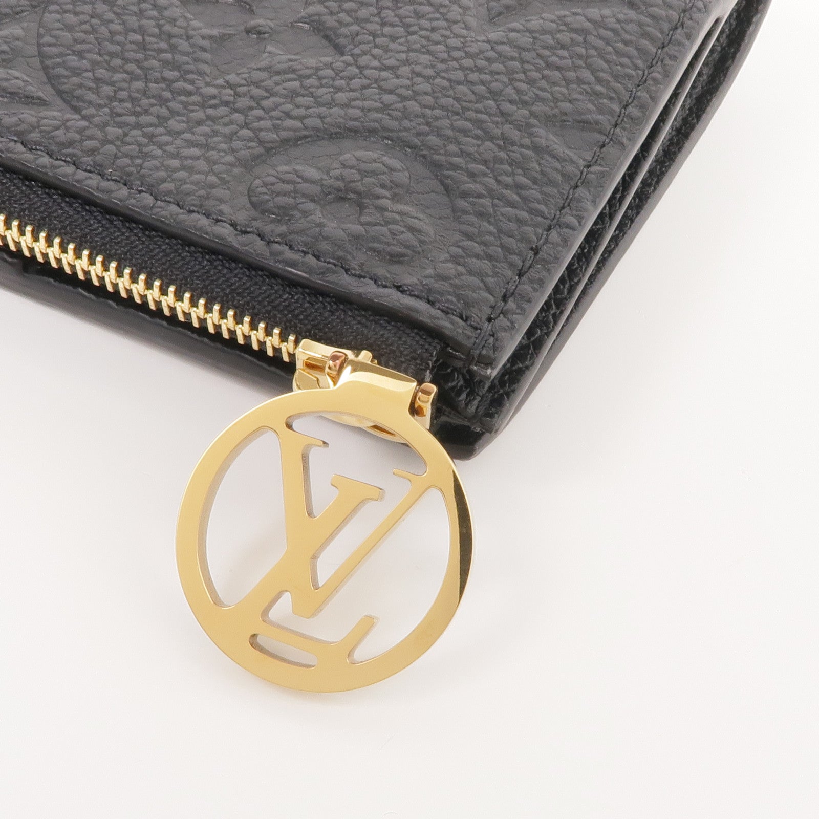 LOUIS VUITTON Monogram Empreinte Lisa Wallet金扣錢包
