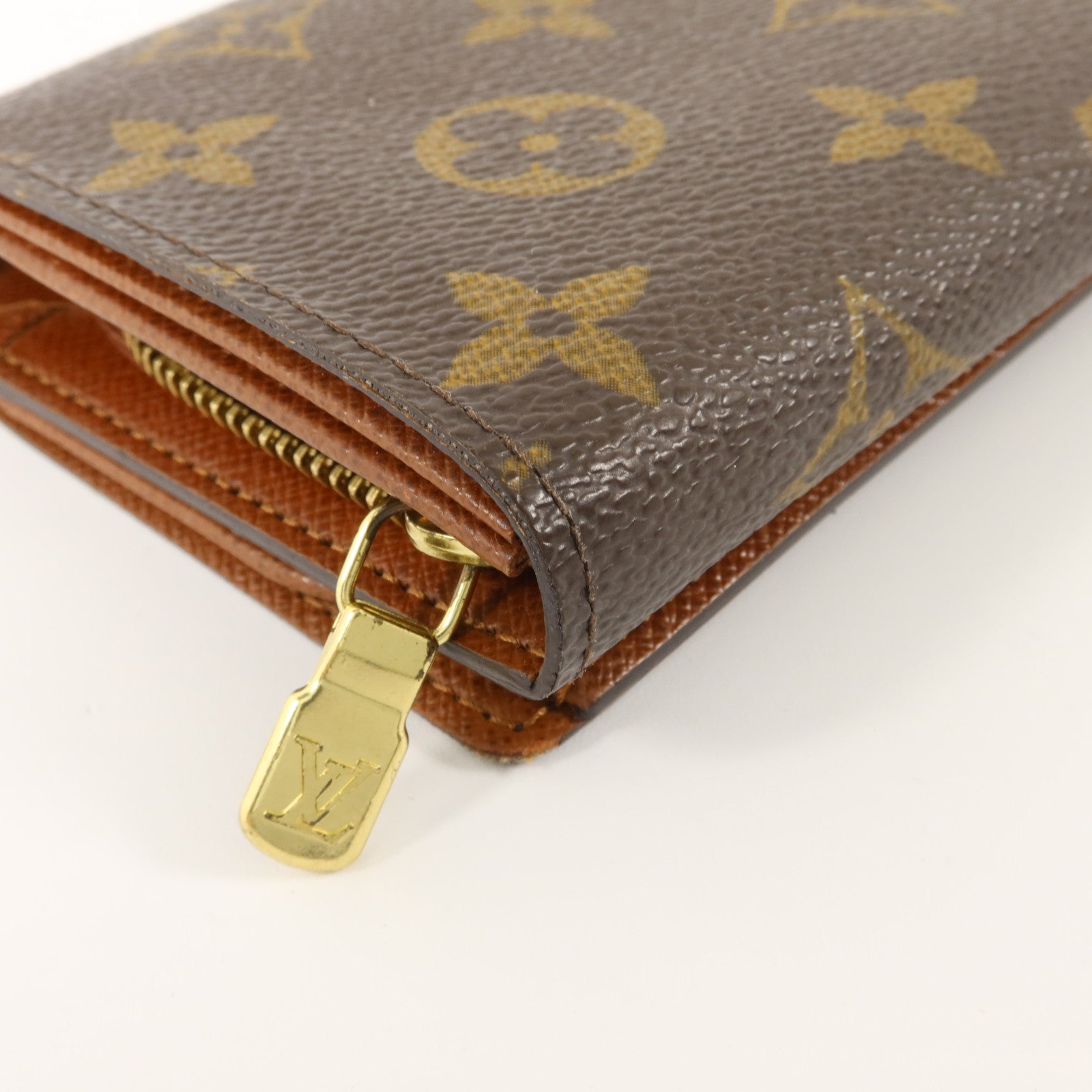 LOUIS VUITTON Monogram Porte Monnaie金扣錢包
