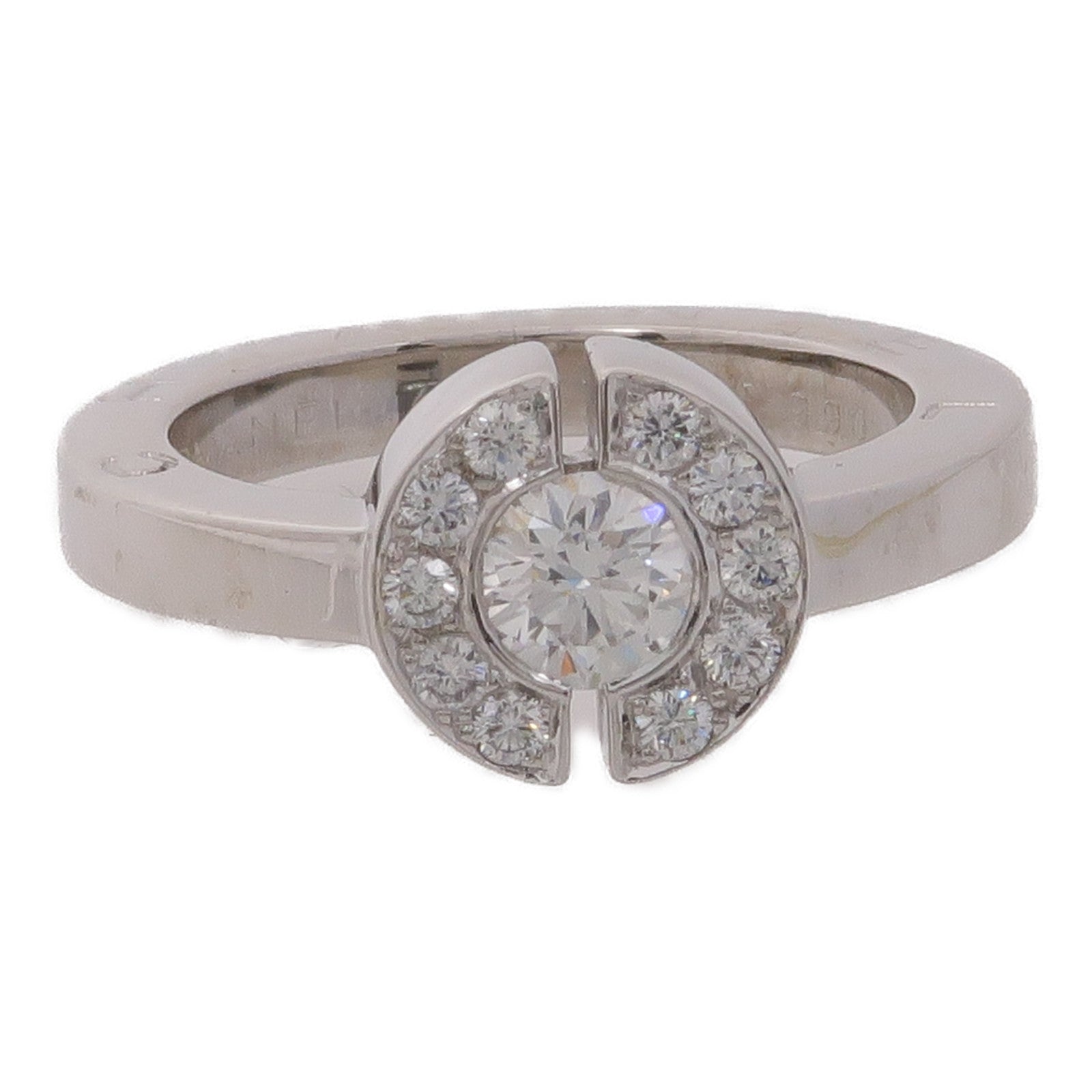 CHANEL 18K白金Diamond Ring鑽石戒指US#5.5