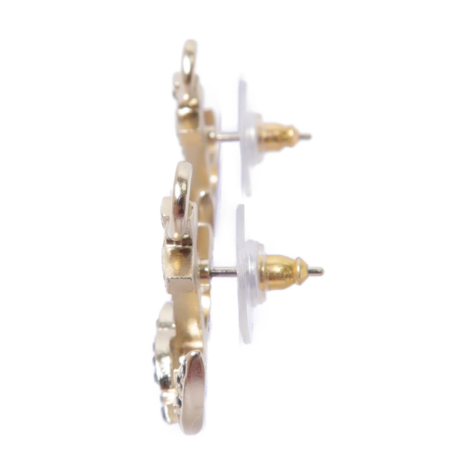 CHANEL 【激減優惠】金屬Earring耳環金色
