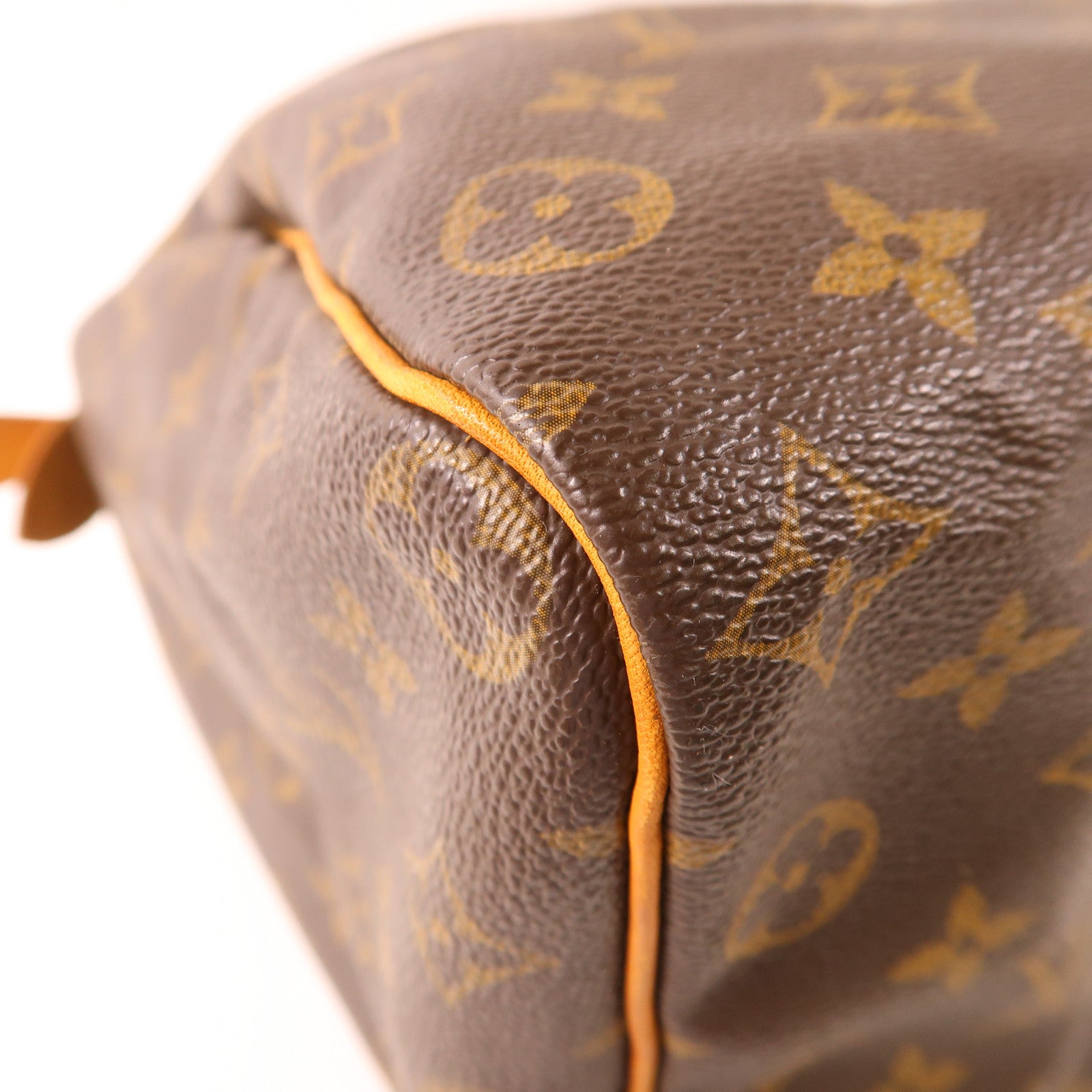 LOUIS VUITTON Monogram Speedy 35金扣手挽袋