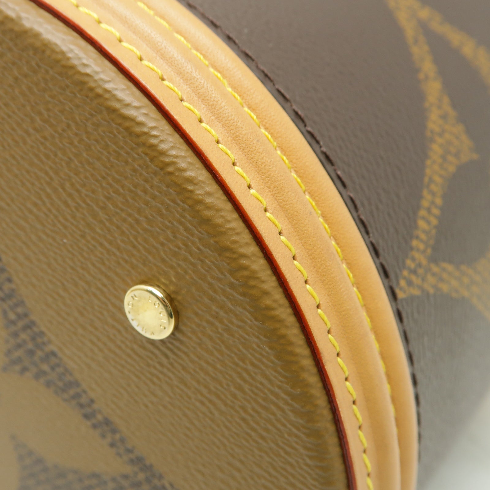 LOUIS VUITTON 【激減優惠】Monogram Giant Cannes Vanity金扣手挽肩背兩用袋棕色