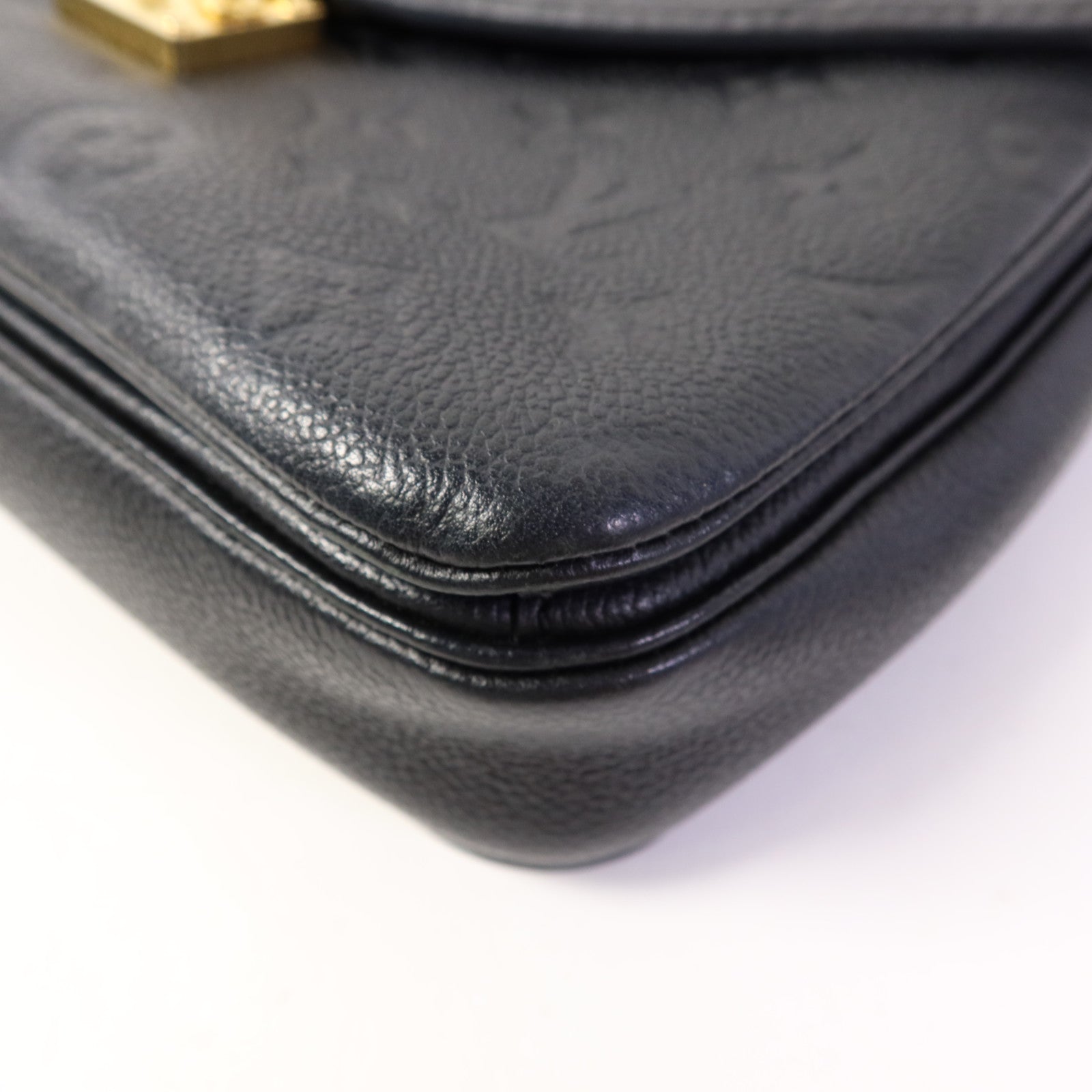 LOUIS VUITTON Monogram Empreinte Pochette Metis金扣手挽肩背兩用袋