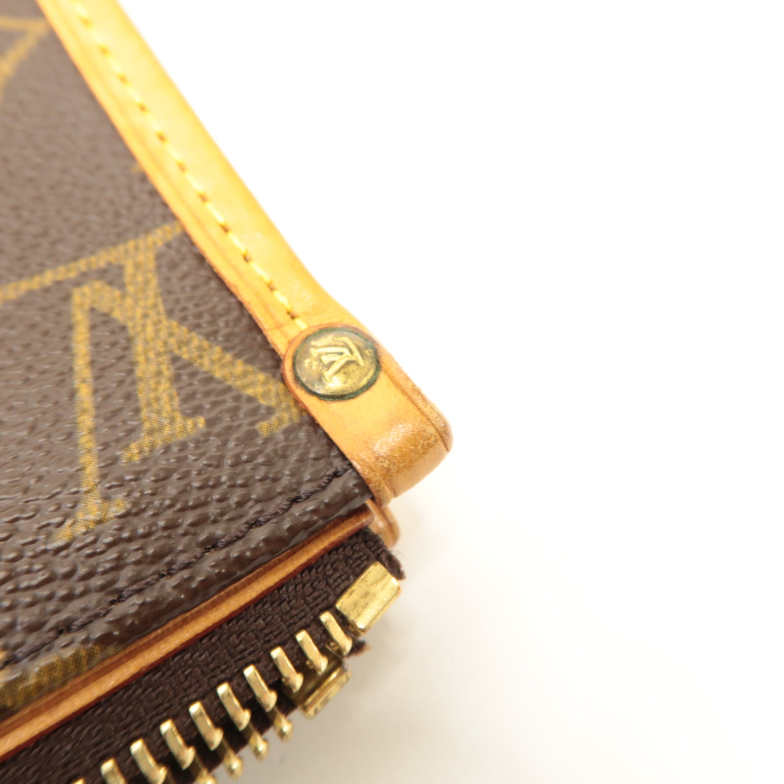 LOUIS VUITTON Monogram Popincourt Haut金扣肩背袋啡色