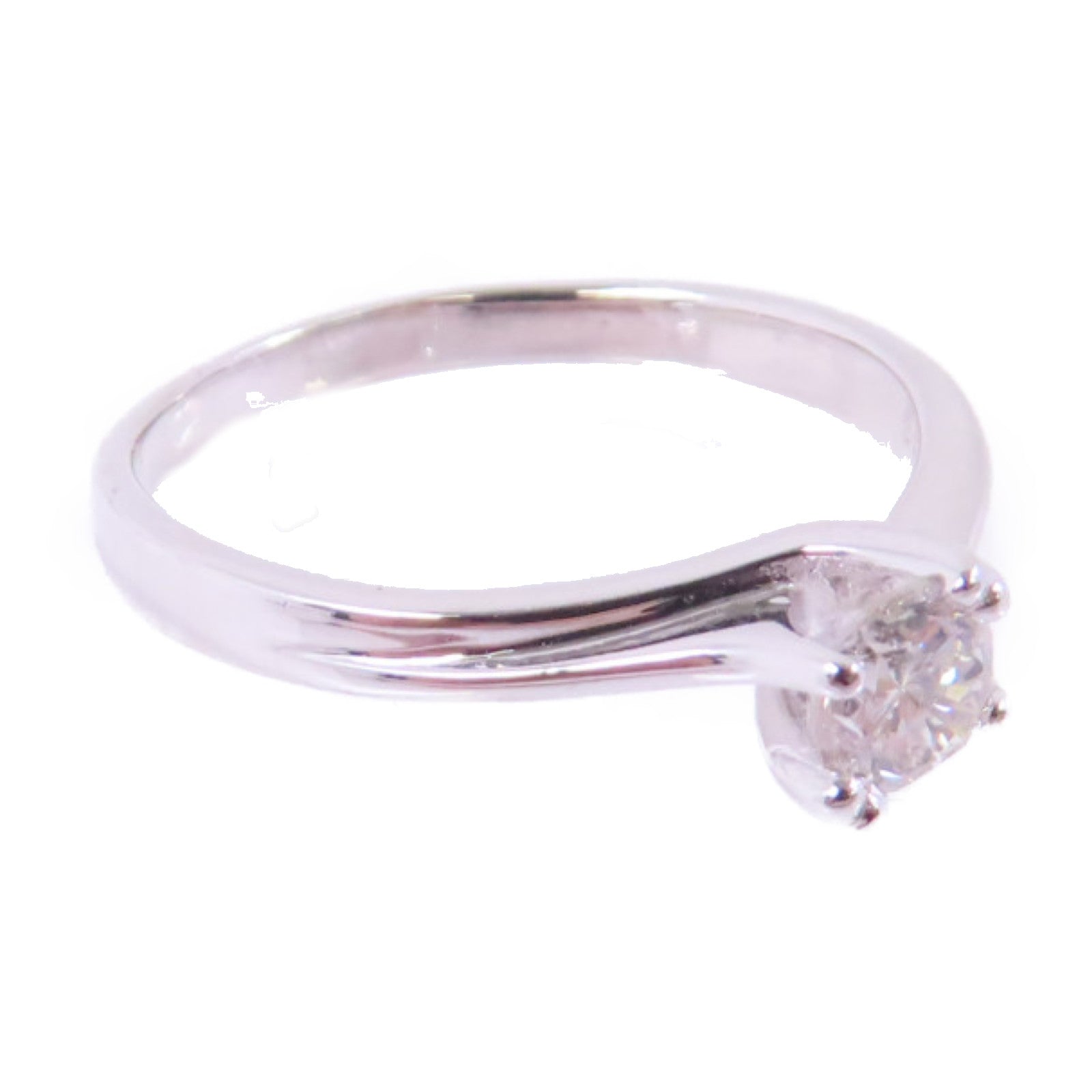 JEWELRY 【激減優惠】PT900鉑金Diamond Ring 0.36ct鑽石戒指US#7.5