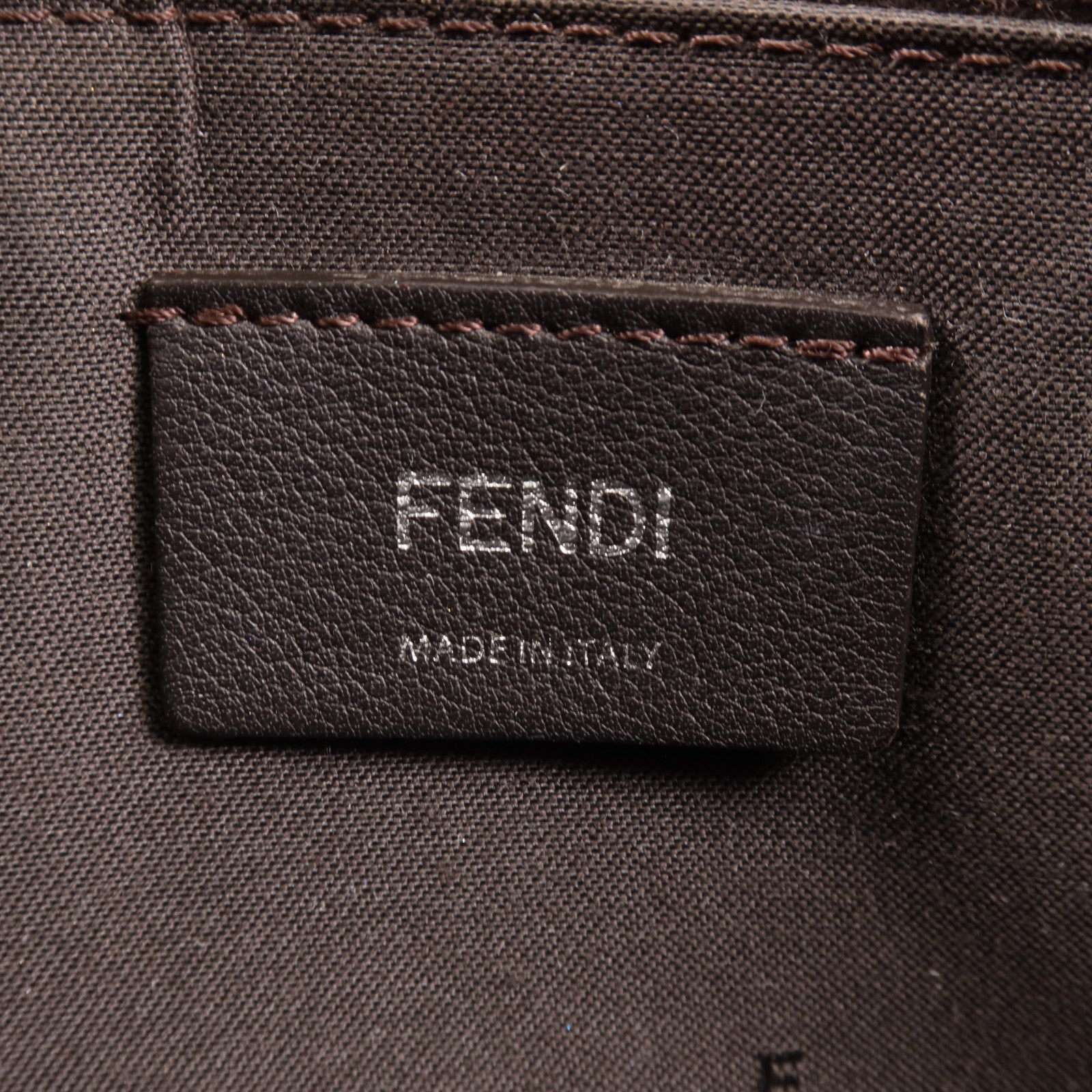 FENDI 牛皮皮革By The Way銀扣手挽肩背兩用袋