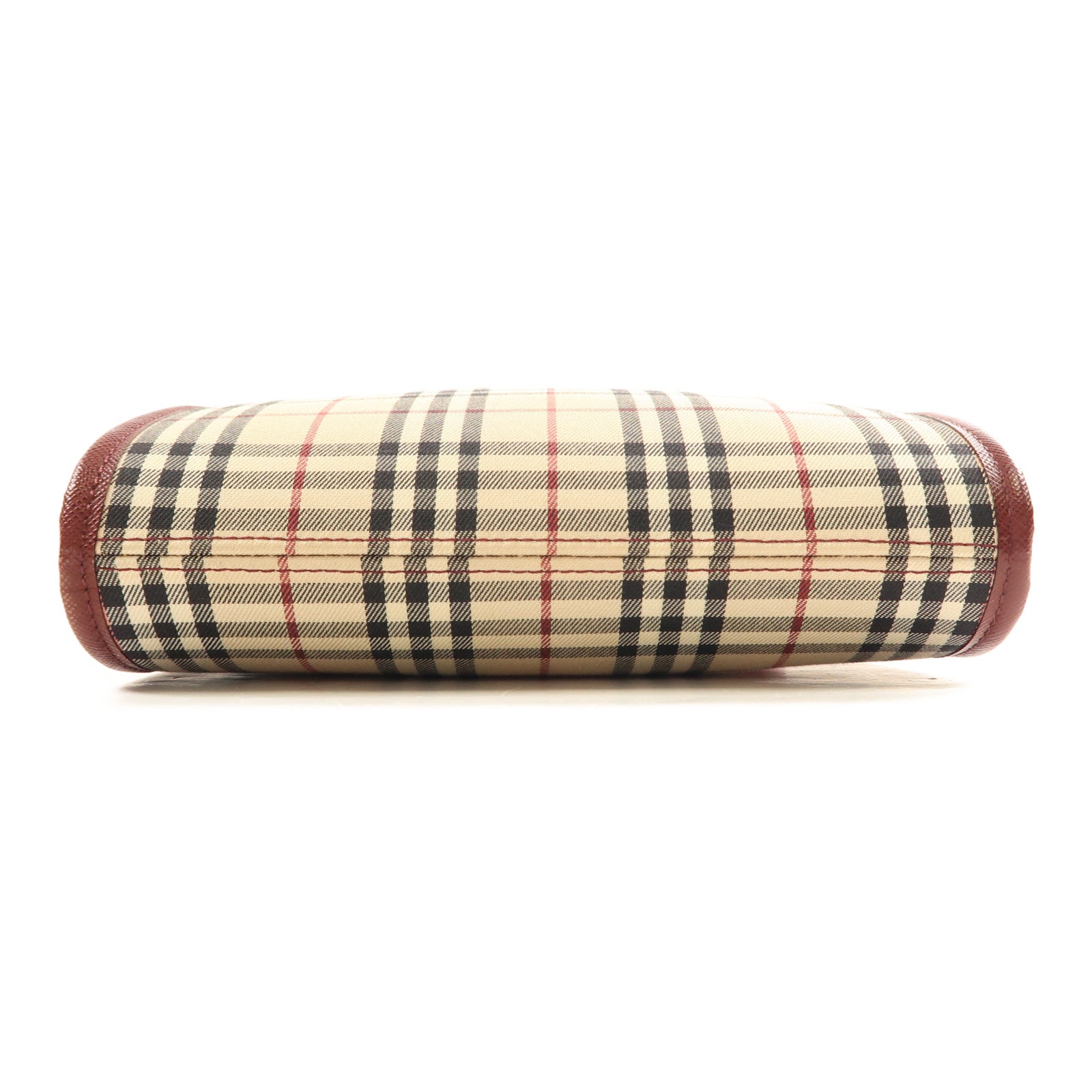 BURBERRY 帆布Shoulder Bag金扣肩背袋