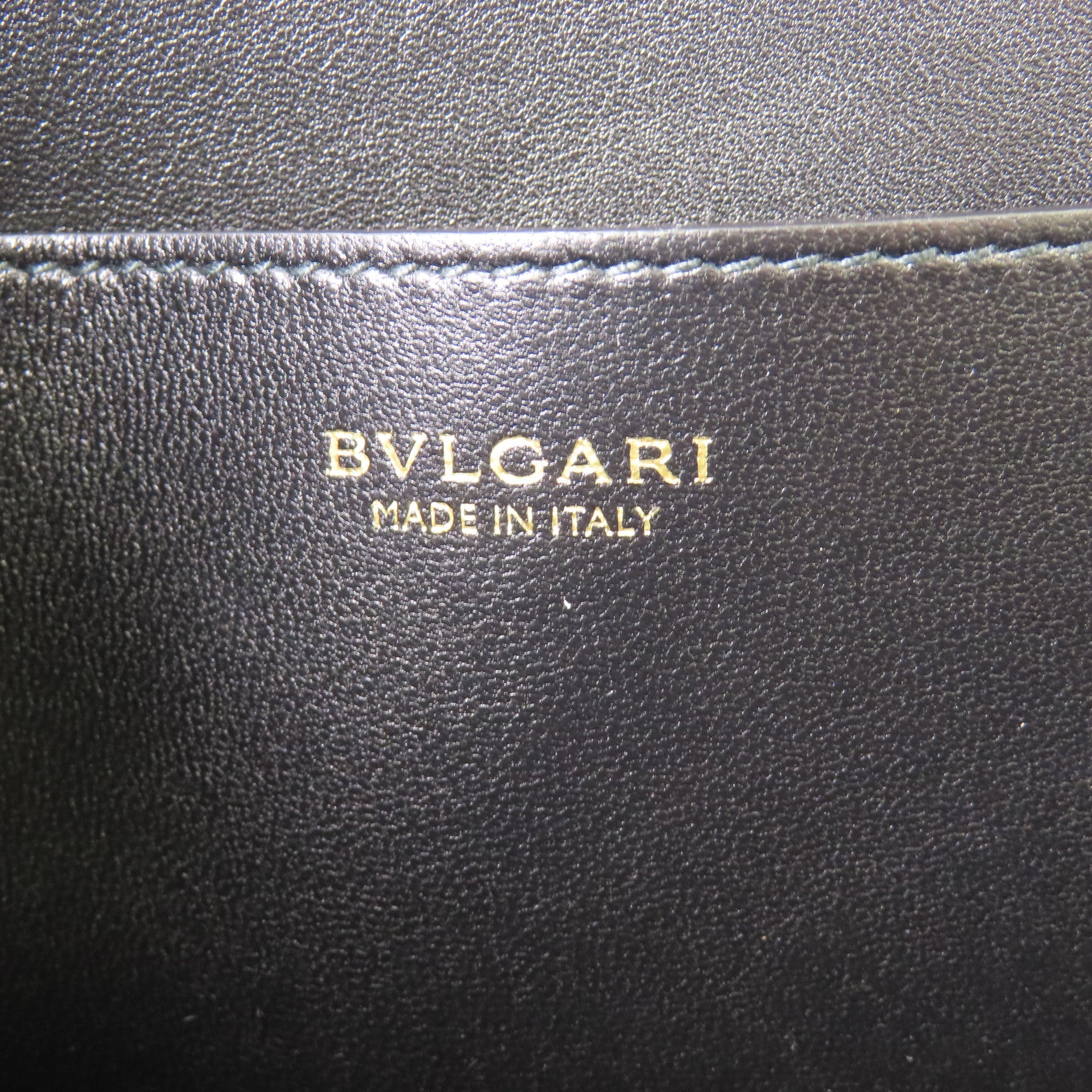 BVLGARI 【激減優惠】牛皮皮革Clutch Bag金扣手拿包