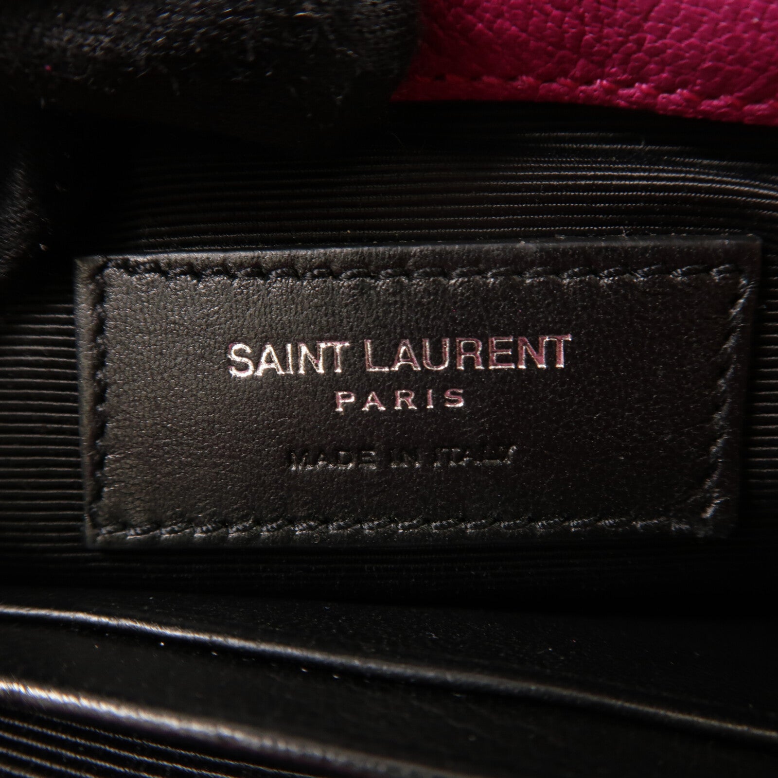 YVES SAINT LAURENT 牛皮皮革Classic Baby鏈帶肩背袋