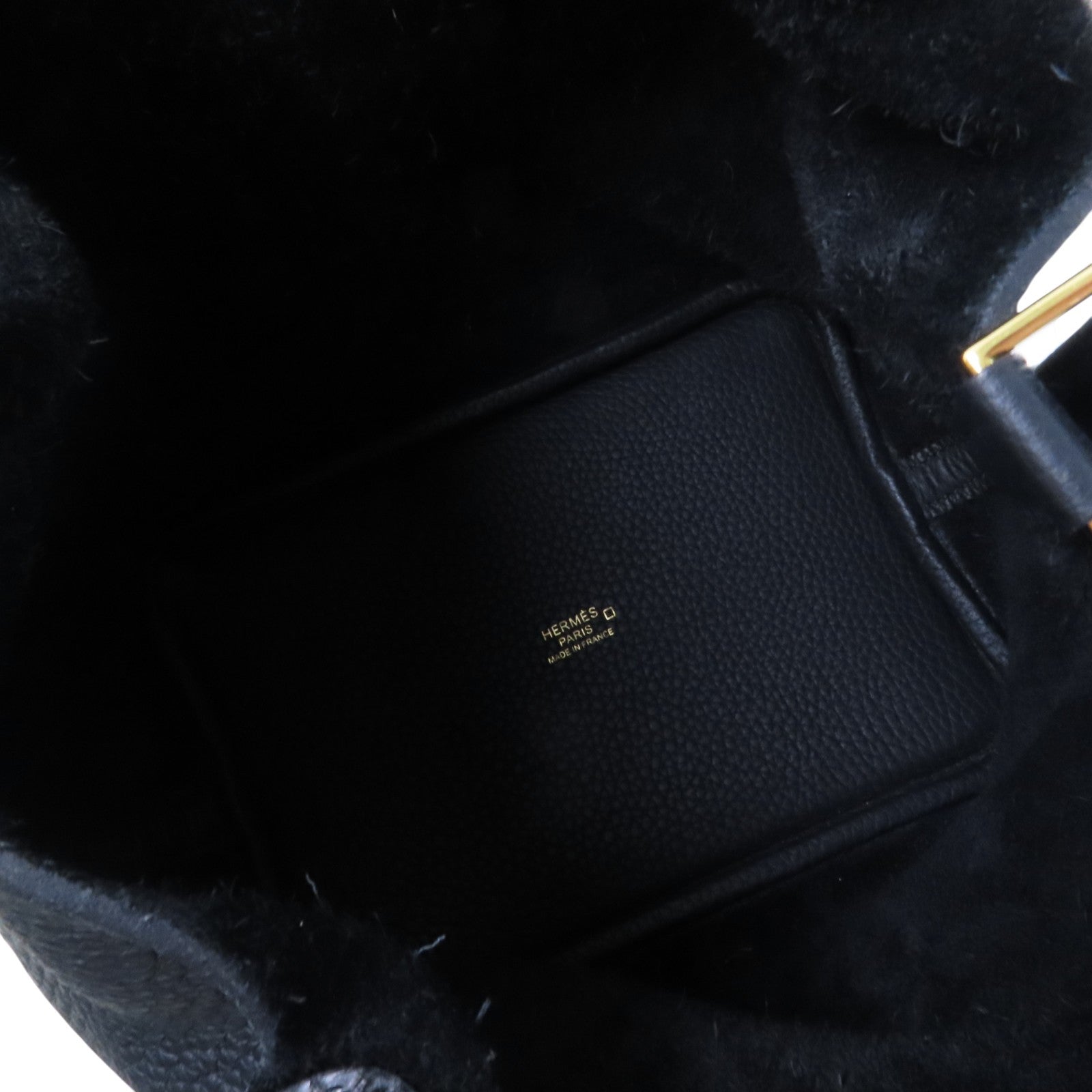 HERMES Clemence皮革/鱷魚皮革Picotin PM Touch金扣手挽袋