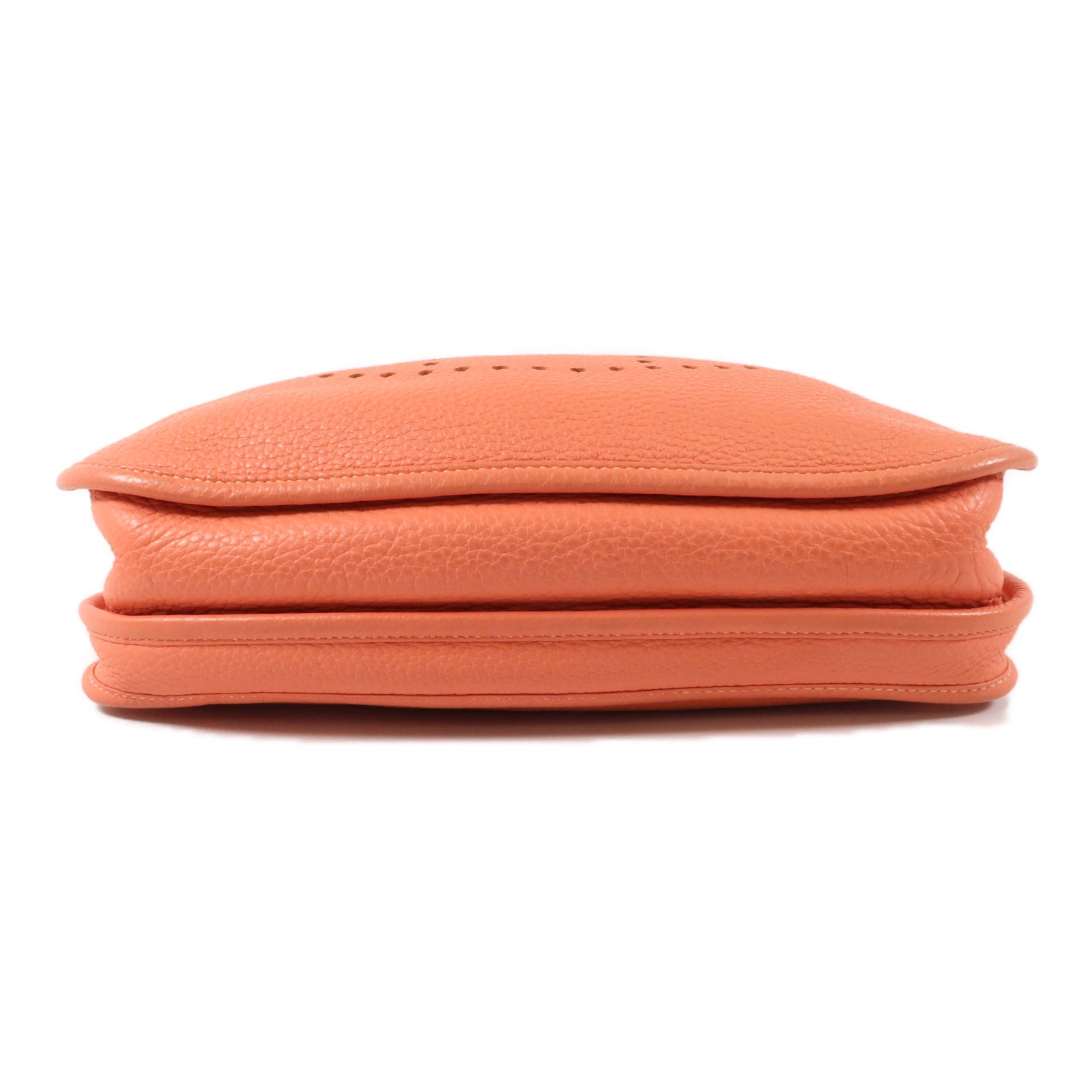 HERMES Clemence皮革Evelyne PM肩背袋Crevette