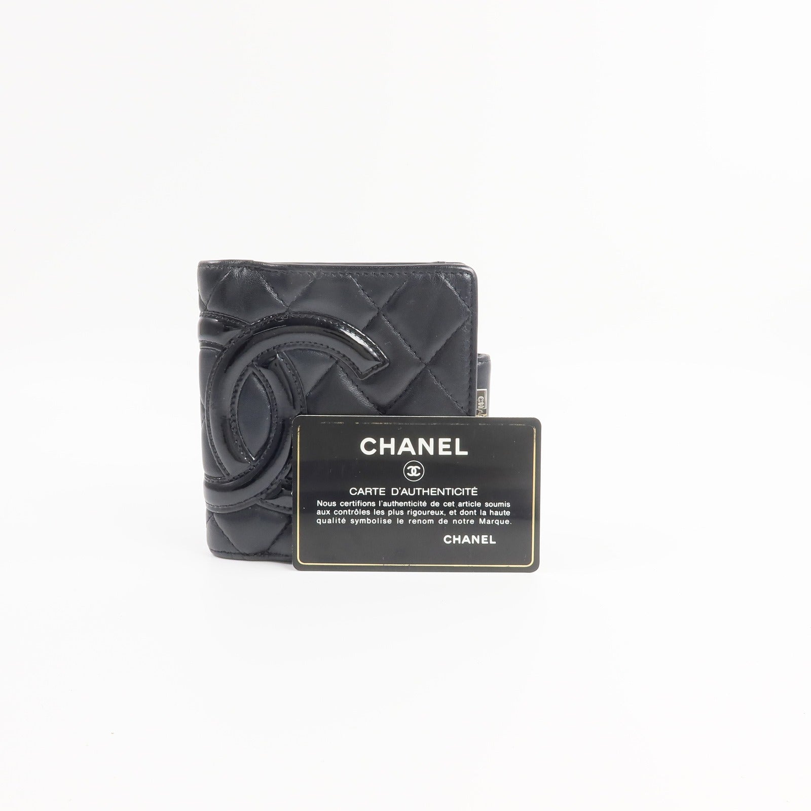 CHANEL 牛皮皮革Cambon Compact Wallet