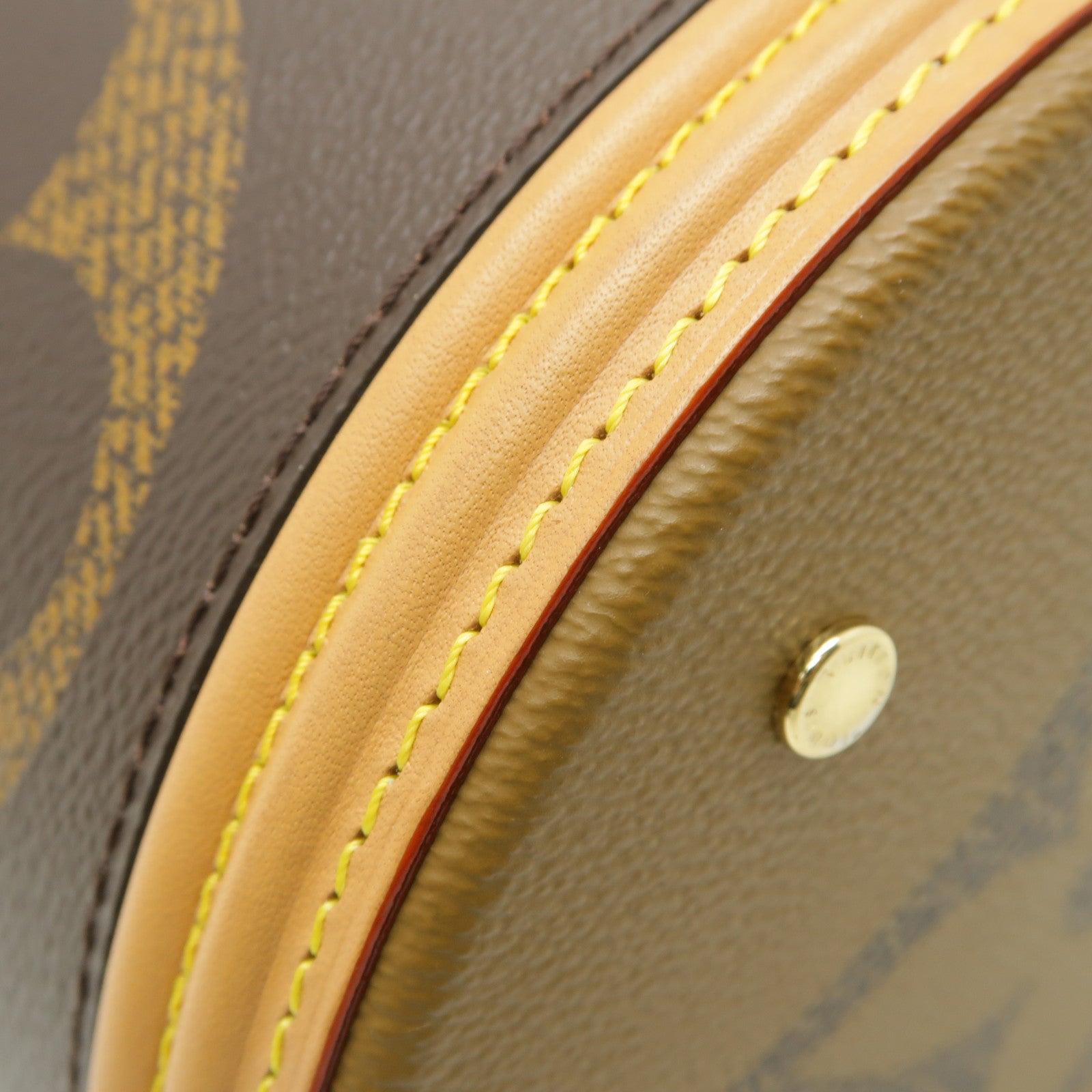 LOUIS VUITTON 【激減優惠】Monogram Giant Cannes Vanity金扣手挽肩背兩用袋棕色