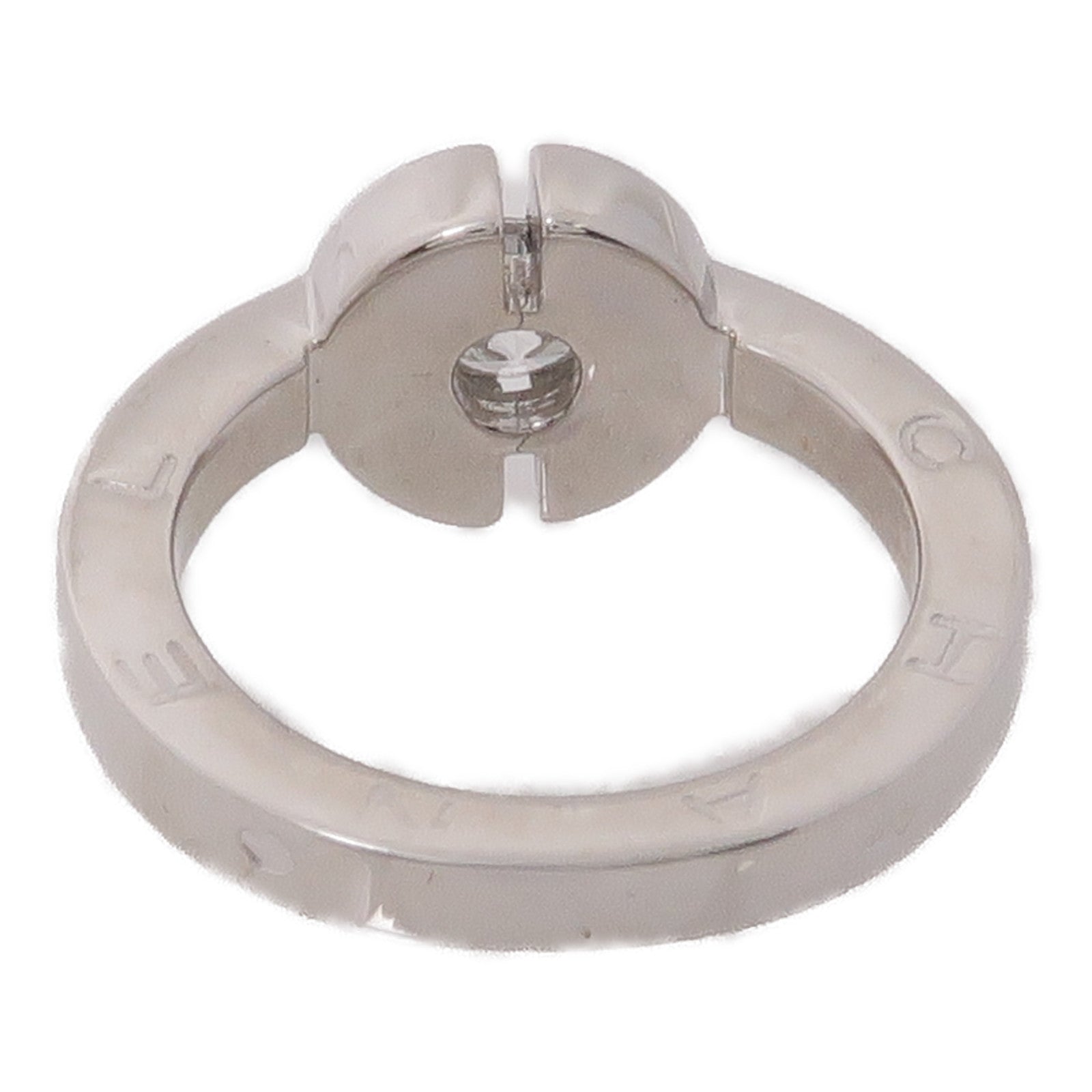 CHANEL 18K白金Diamond Ring鑽石戒指US#5.5