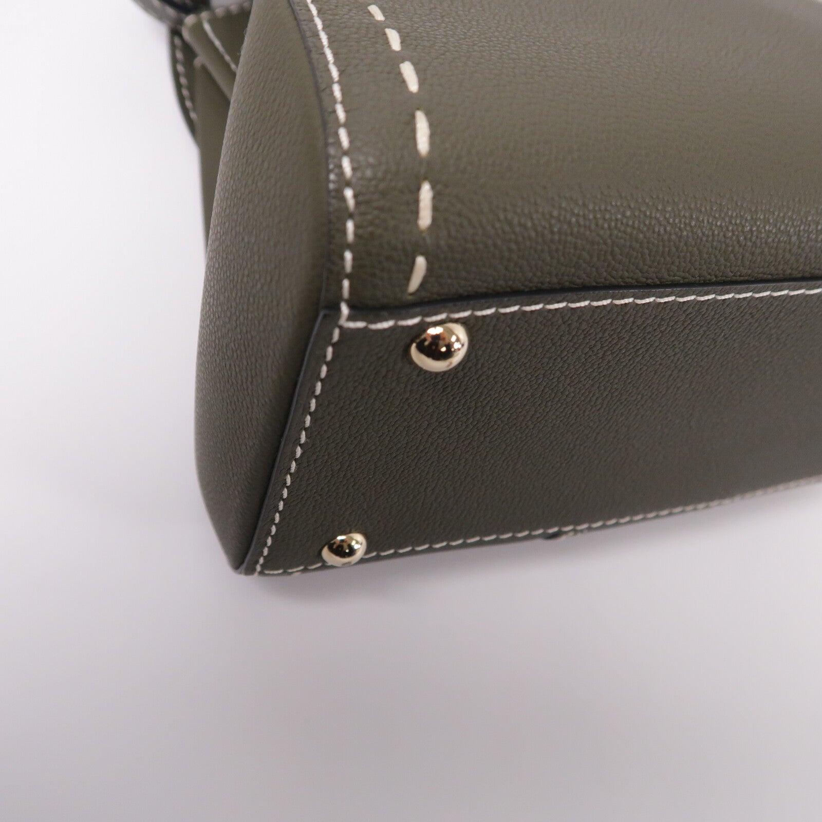 Delvaux 牛皮皮革Brillant Mini手挽肩背兩用袋