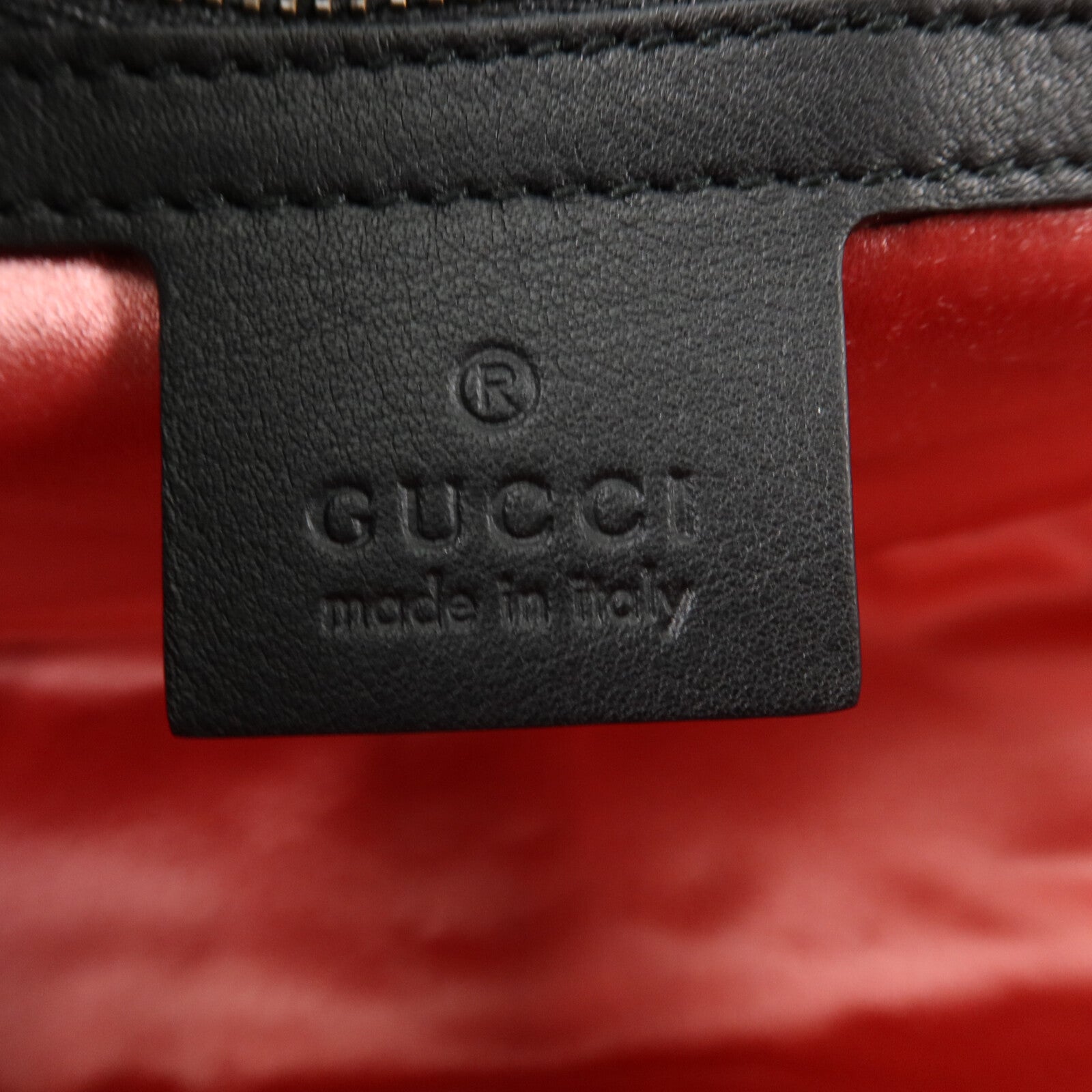 GUCCI 天鵝絨GG Marmont Shoulder Bag鏈帶肩背袋