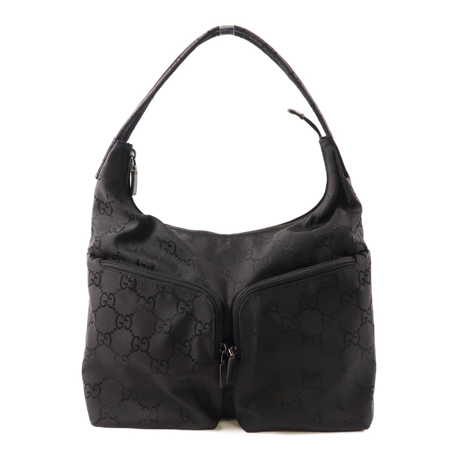 GUCCI 尼龍Shoulder Bag肩背袋黑色