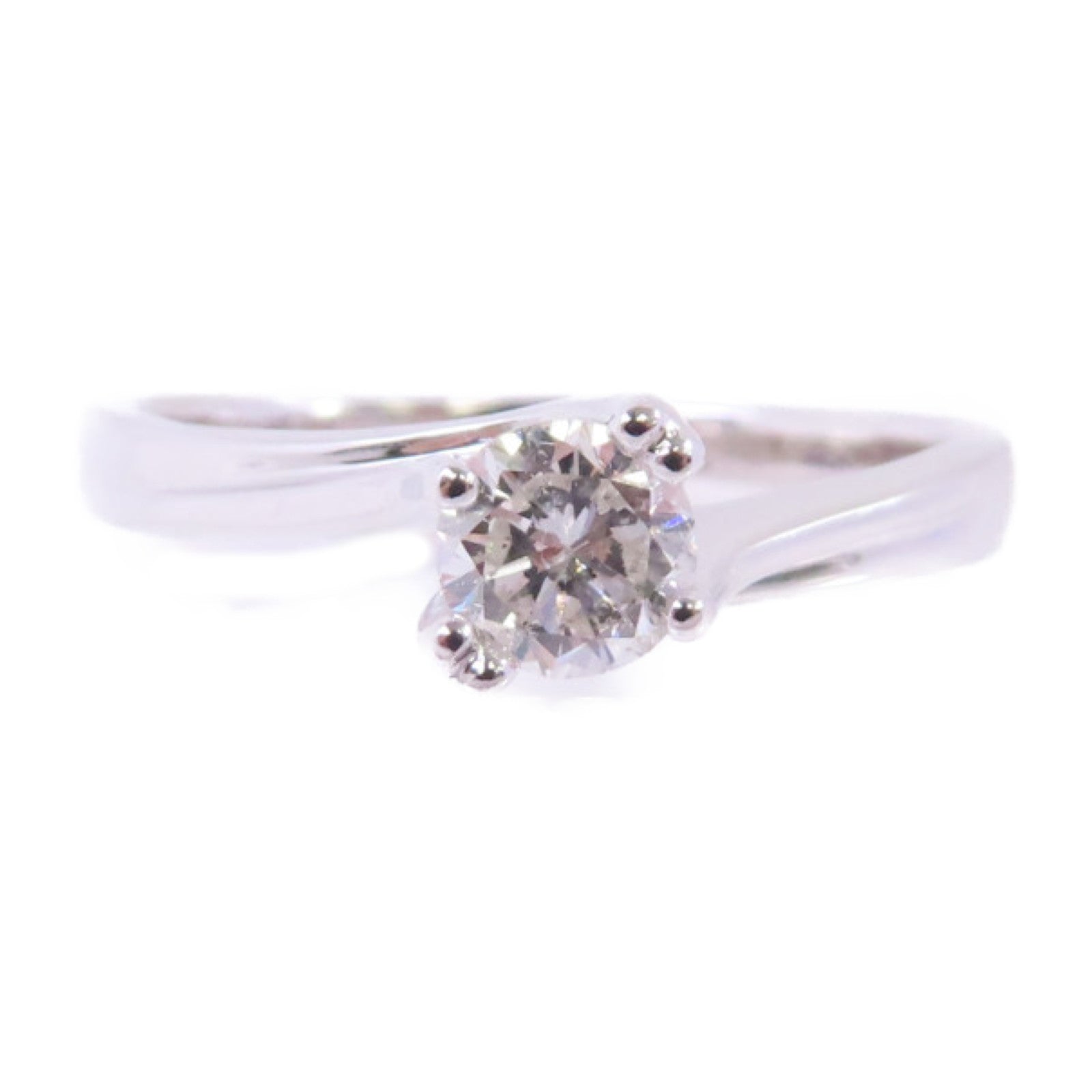 JEWELRY 【激減優惠】PT900鉑金Diamond Ring 0.36ct鑽石戒指US#7.5