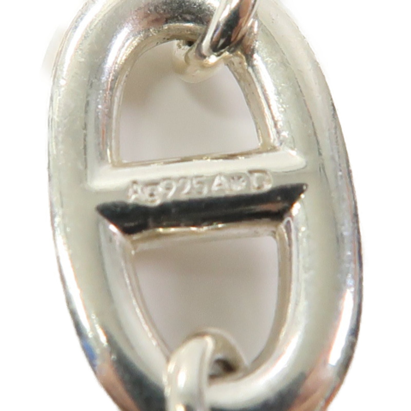 HERMES 925純銀Farandole Necklace項鏈銀色