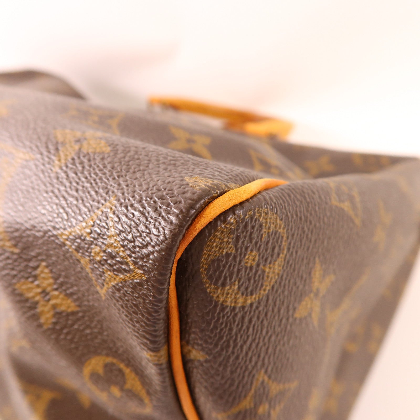 LOUIS VUITTON Monogram Speedy 35金扣手挽袋