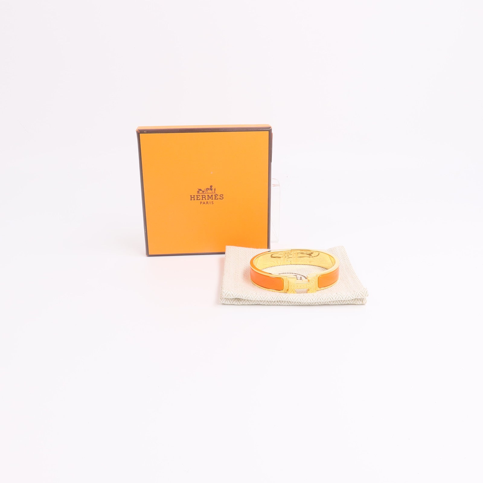 HERMES 金屬Clic-H手鐲