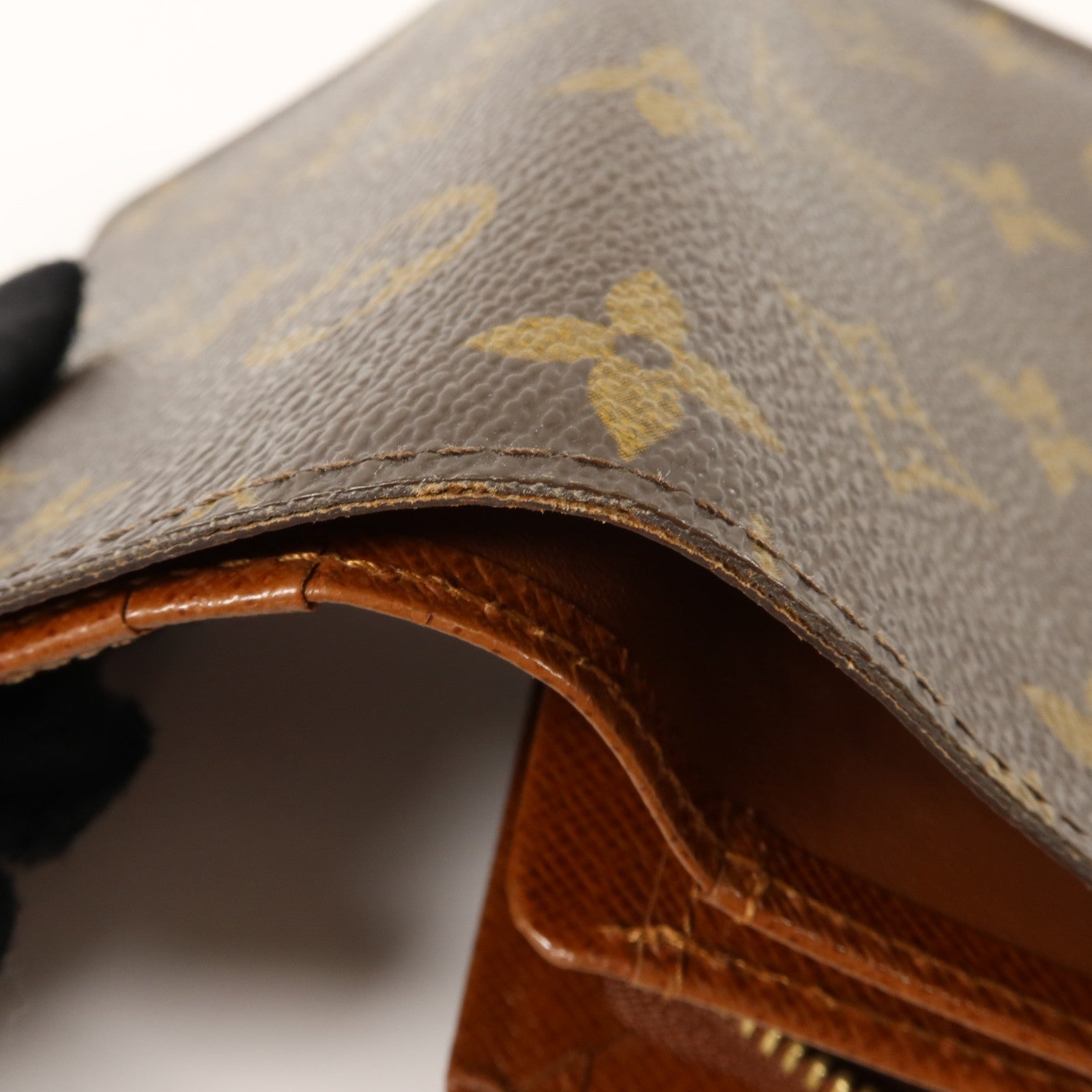 LOUIS VUITTON Monogram Porte Monnaie金扣錢包