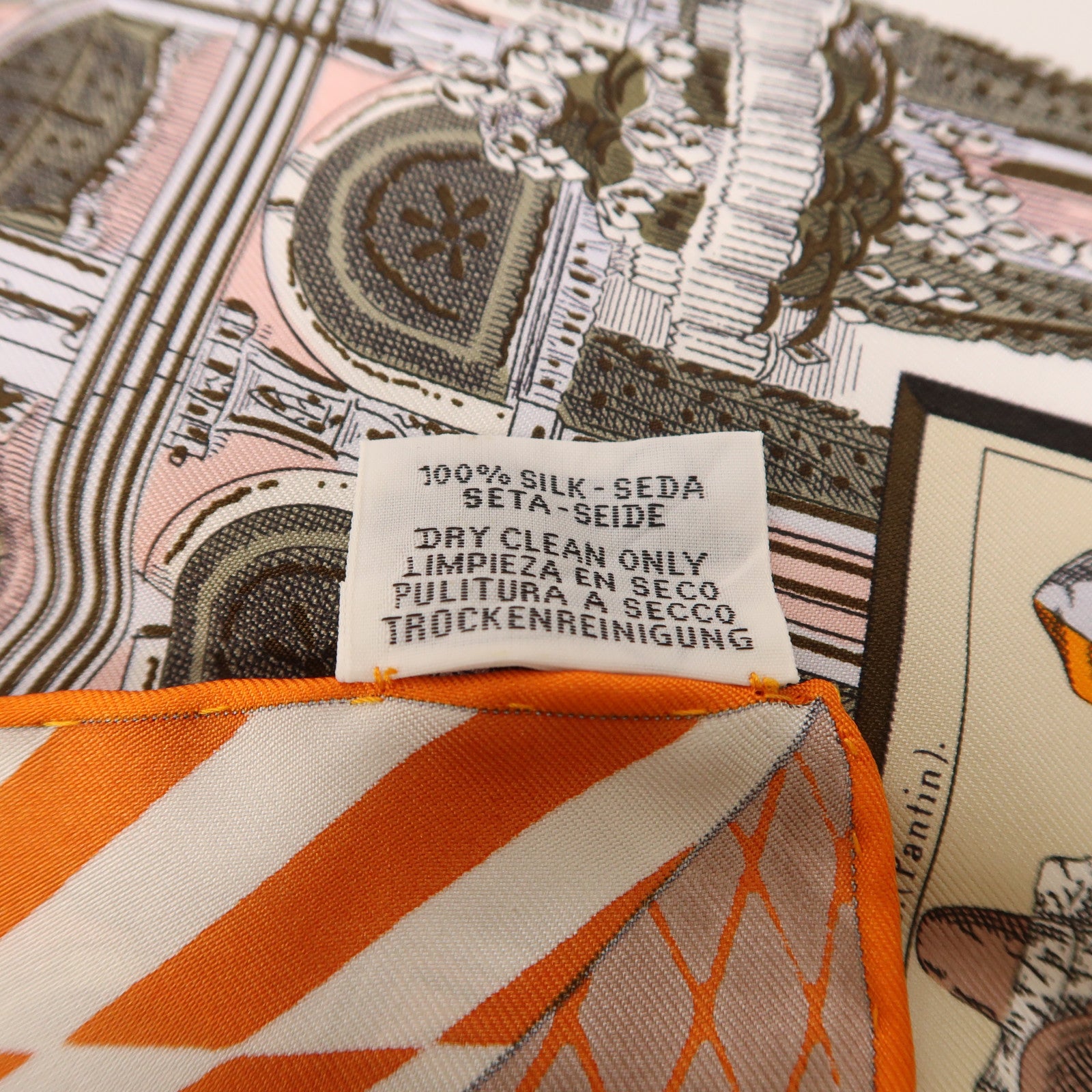 HERMES 絲質Scarf絲巾