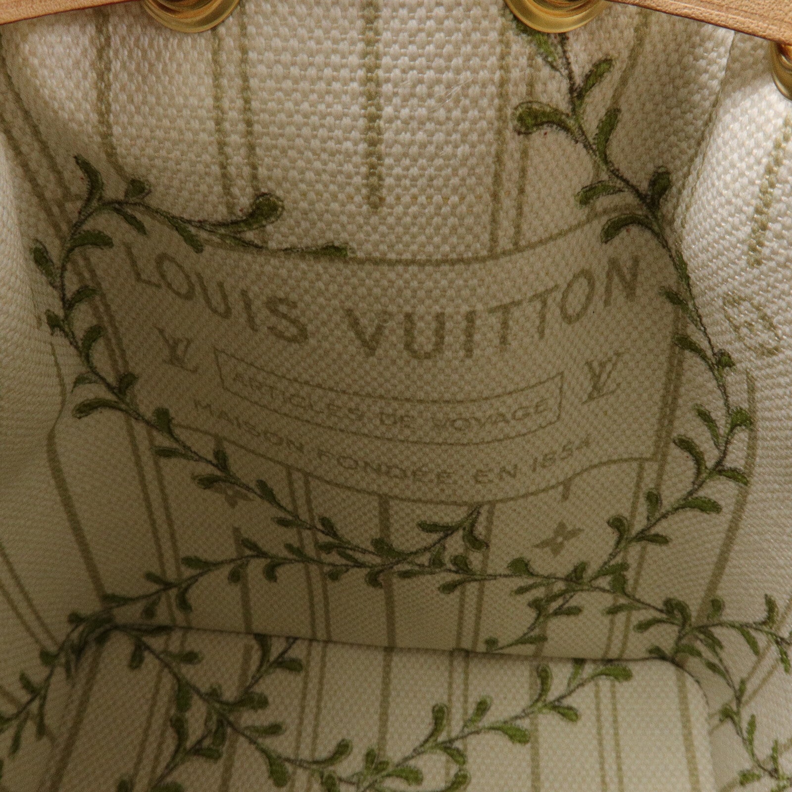 LOUIS VUITTON Bicolor Monogram Nano Noe鏈帶手挽肩背兩用袋