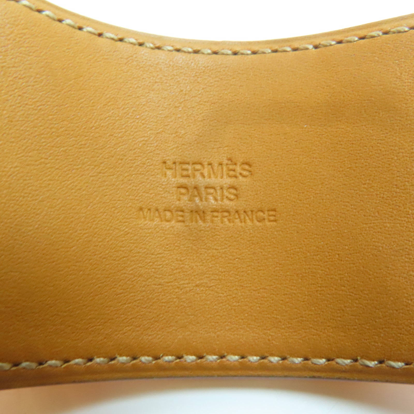 HERMES 【激減優惠】Swift皮革Collier De Chien金扣手帶Capcine