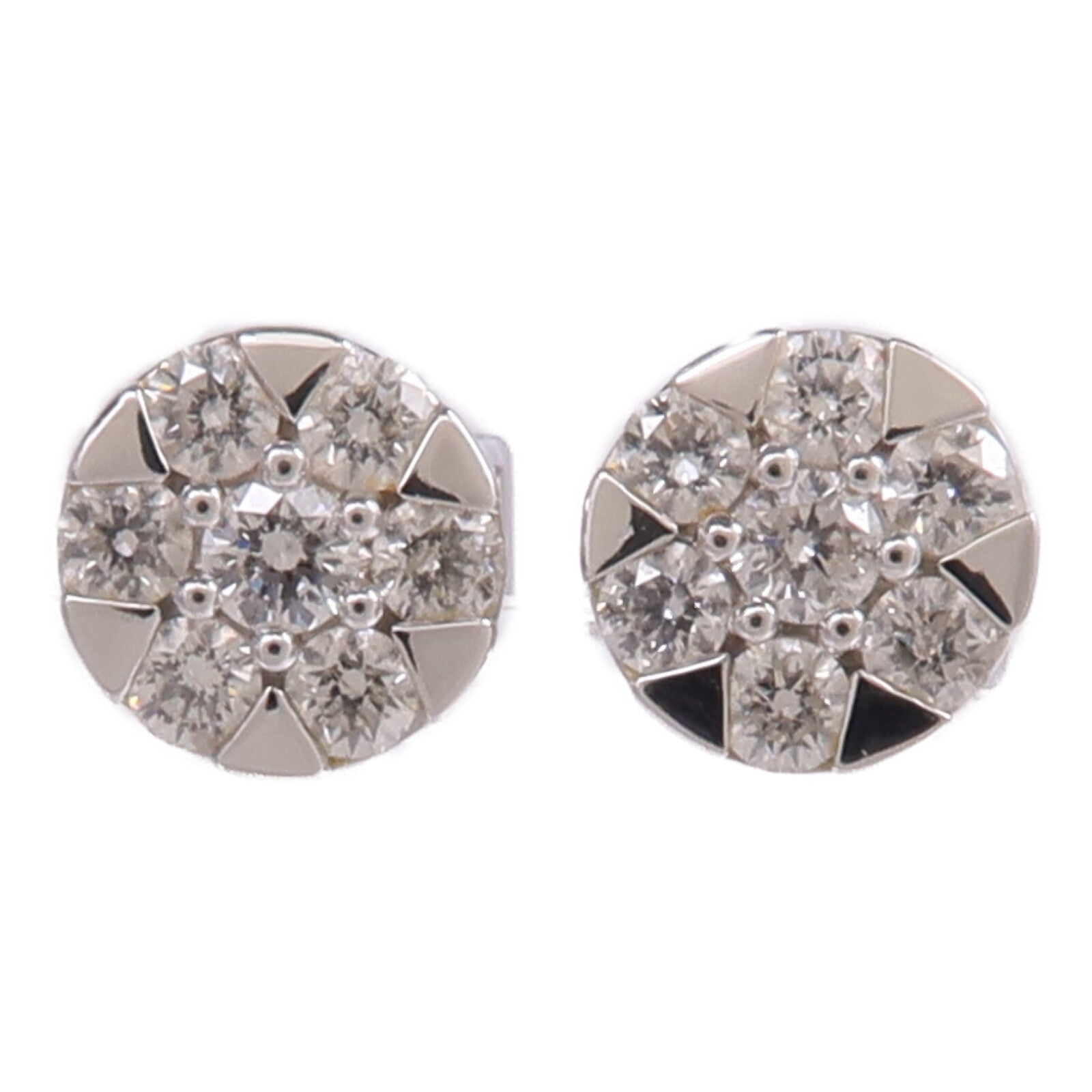 JEWELRY 【激減優惠】18K白金Diamond Earrings鑽石耳環