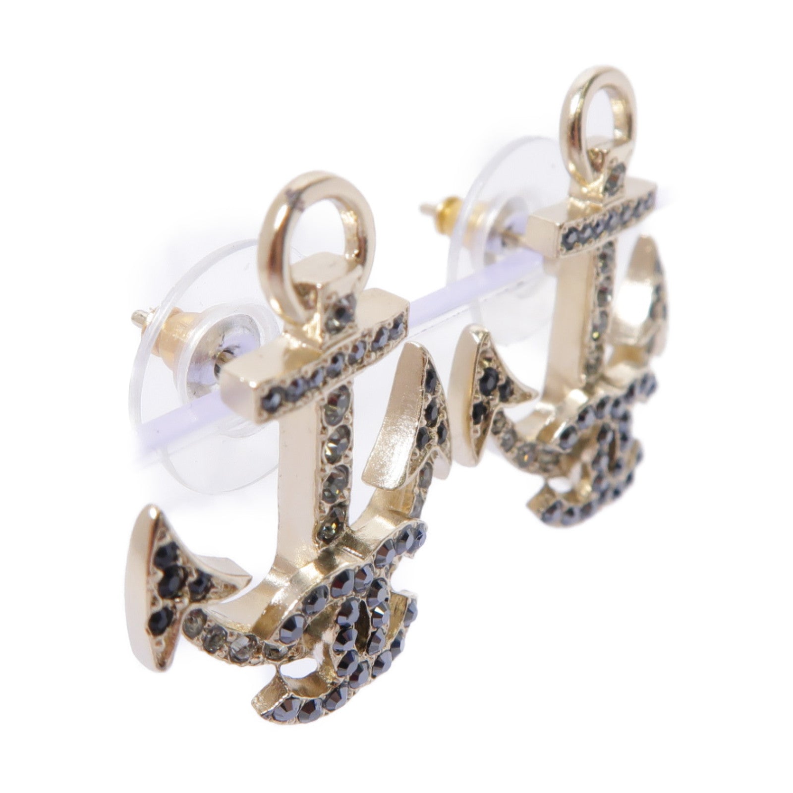 CHANEL 【激減優惠】金屬Earring耳環金色