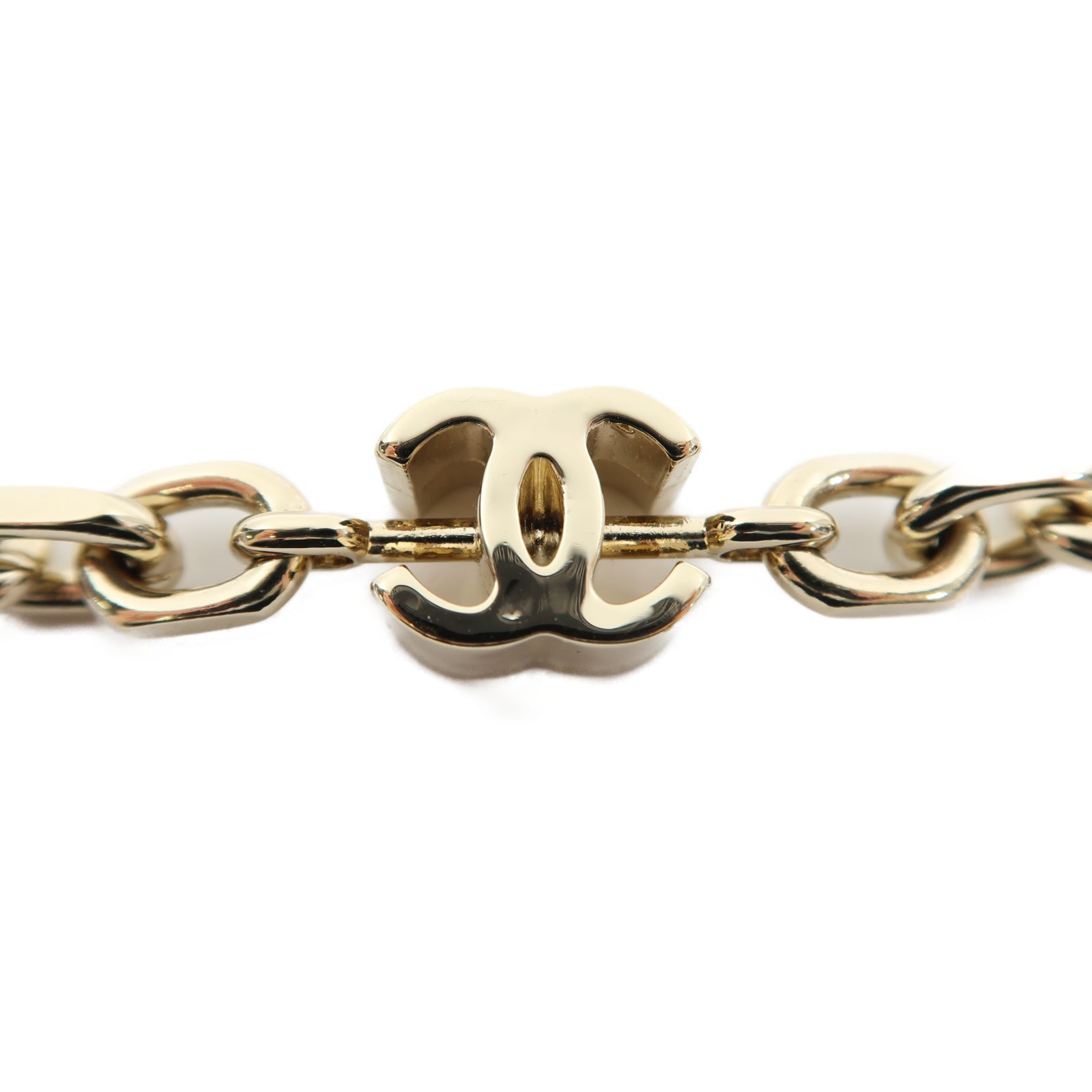 CHANEL 金屬Bracelet手鏈金色