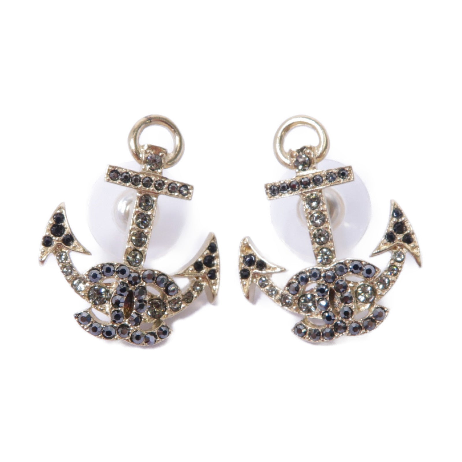 CHANEL 【激減優惠】金屬Earring耳環金色