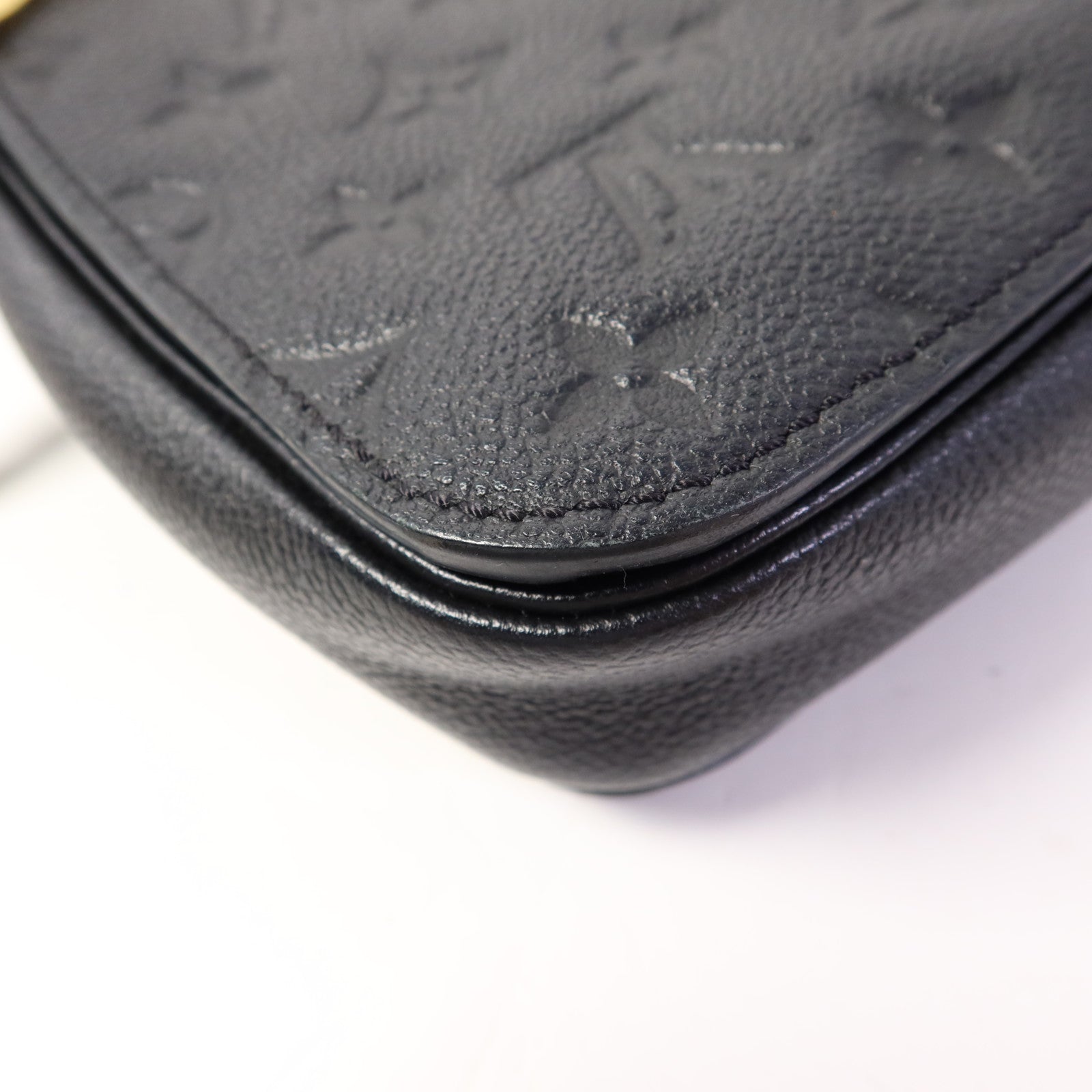 LOUIS VUITTON Monogram Empreinte Pochette Metis金扣手挽肩背兩用袋