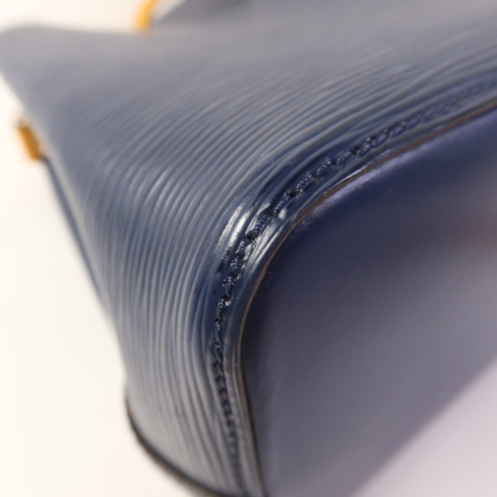 LOUIS VUITTON Epi Neo Noe BB銀扣手挽肩背兩用袋深藍色