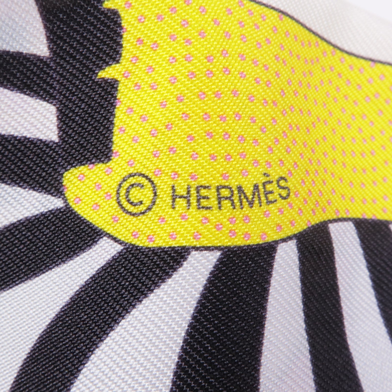 HERMES 絲質Twilly絲巾