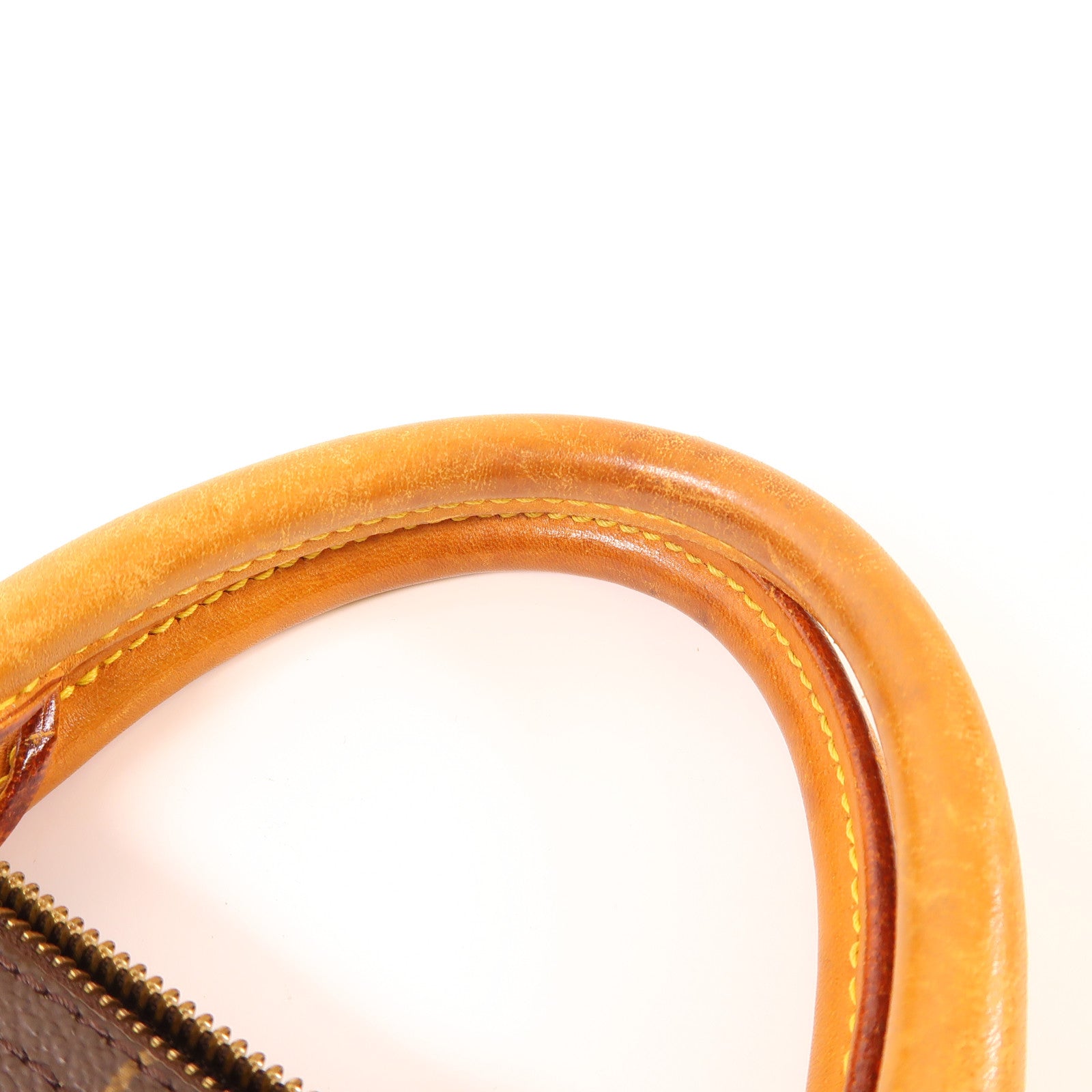 LOUIS VUITTON Monogram Speedy 35金扣手挽袋