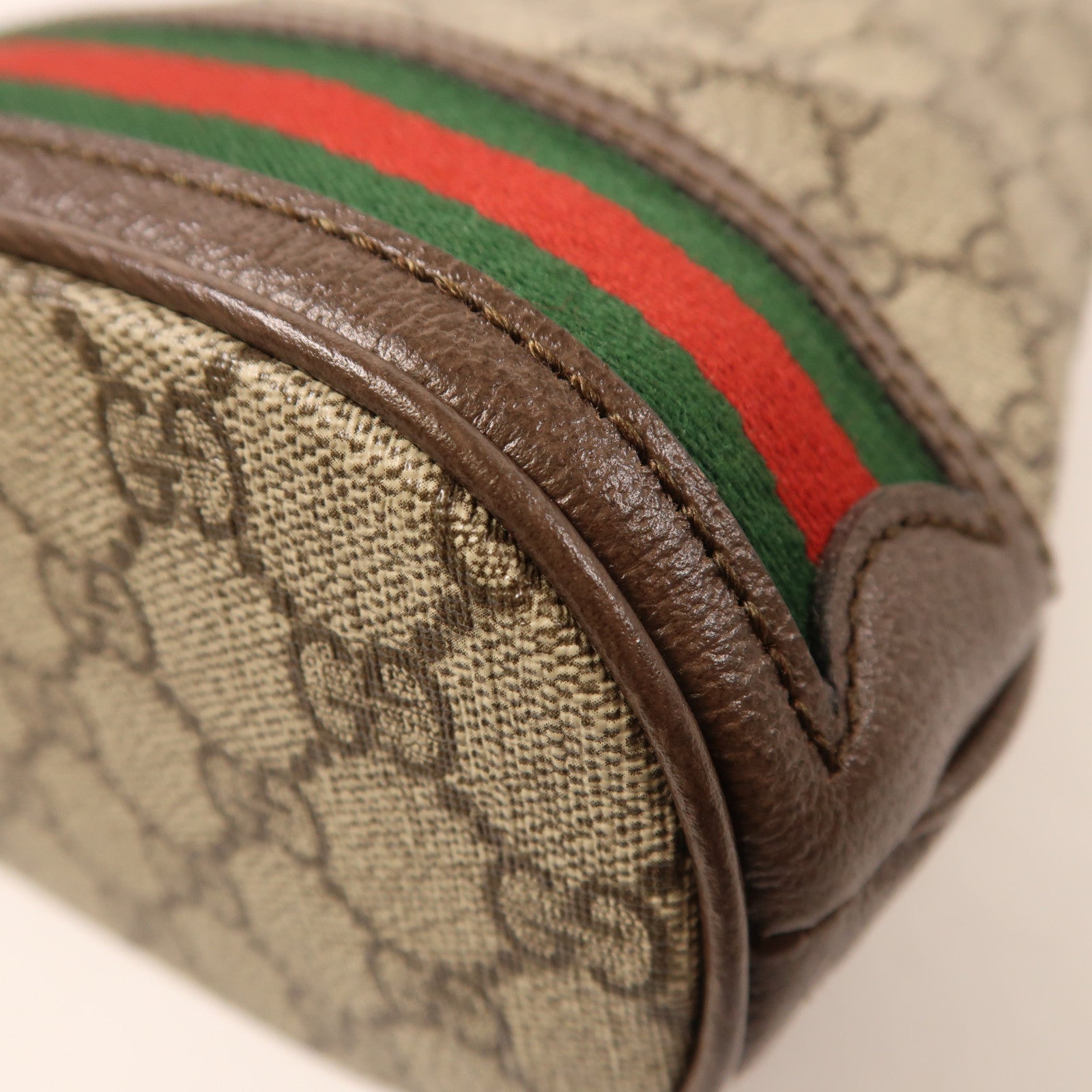 GUCCI 塗層帆布Ophidia GG Bucket Bag金扣手挽肩背兩用袋