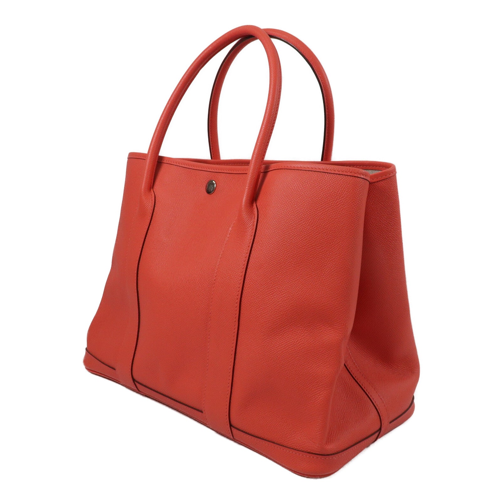 HERMES Epsom皮革Garden Party PM手挽袋Rose Jaipur