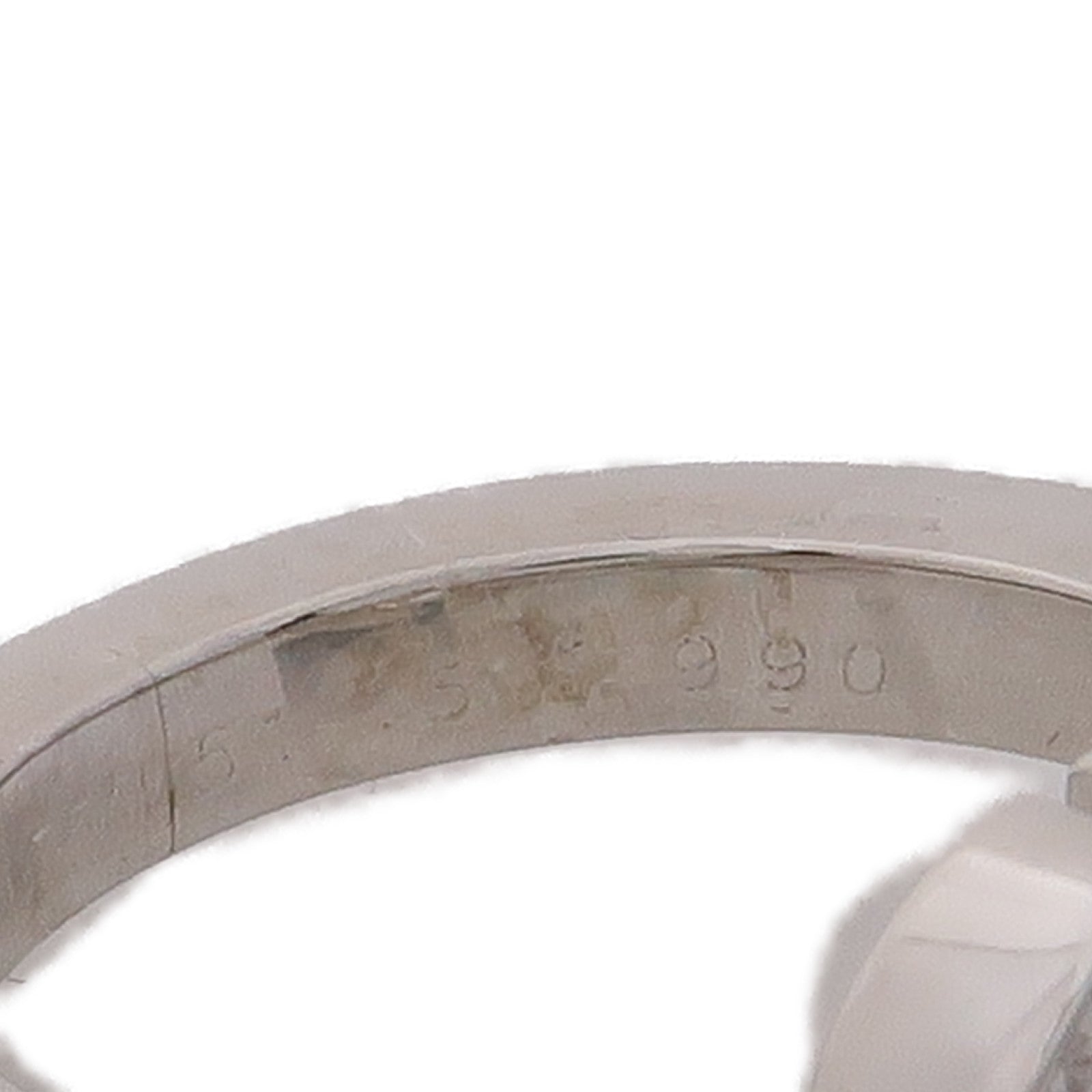 CHANEL 18K白金Diamond Ring鑽石戒指US#5.5