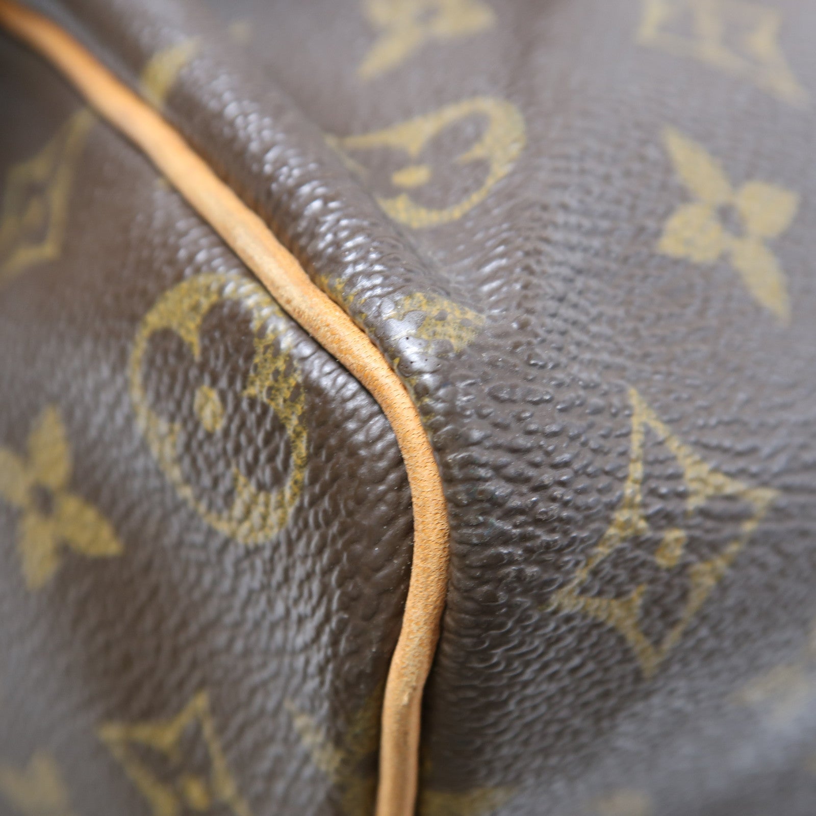 LOUIS VUITTON Monogram Speedy 35金扣手挽袋啡色