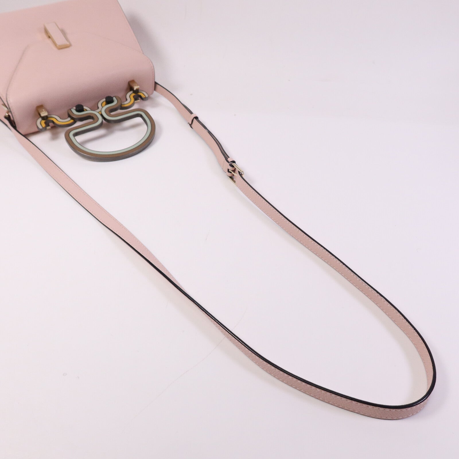 SELECTION 牛皮皮革Valextra Small Iside Tote Bag金扣手挽肩背兩用袋