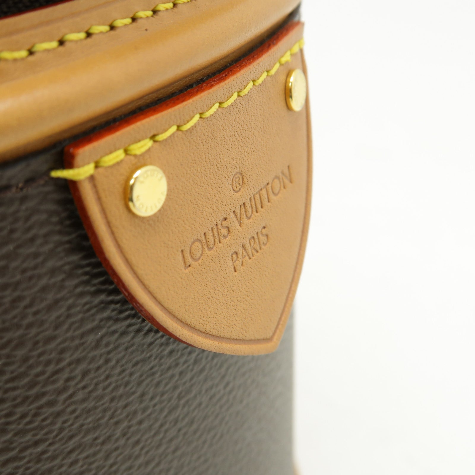 LOUIS VUITTON 【激減優惠】Monogram Giant Cannes Vanity金扣手挽肩背兩用袋棕色