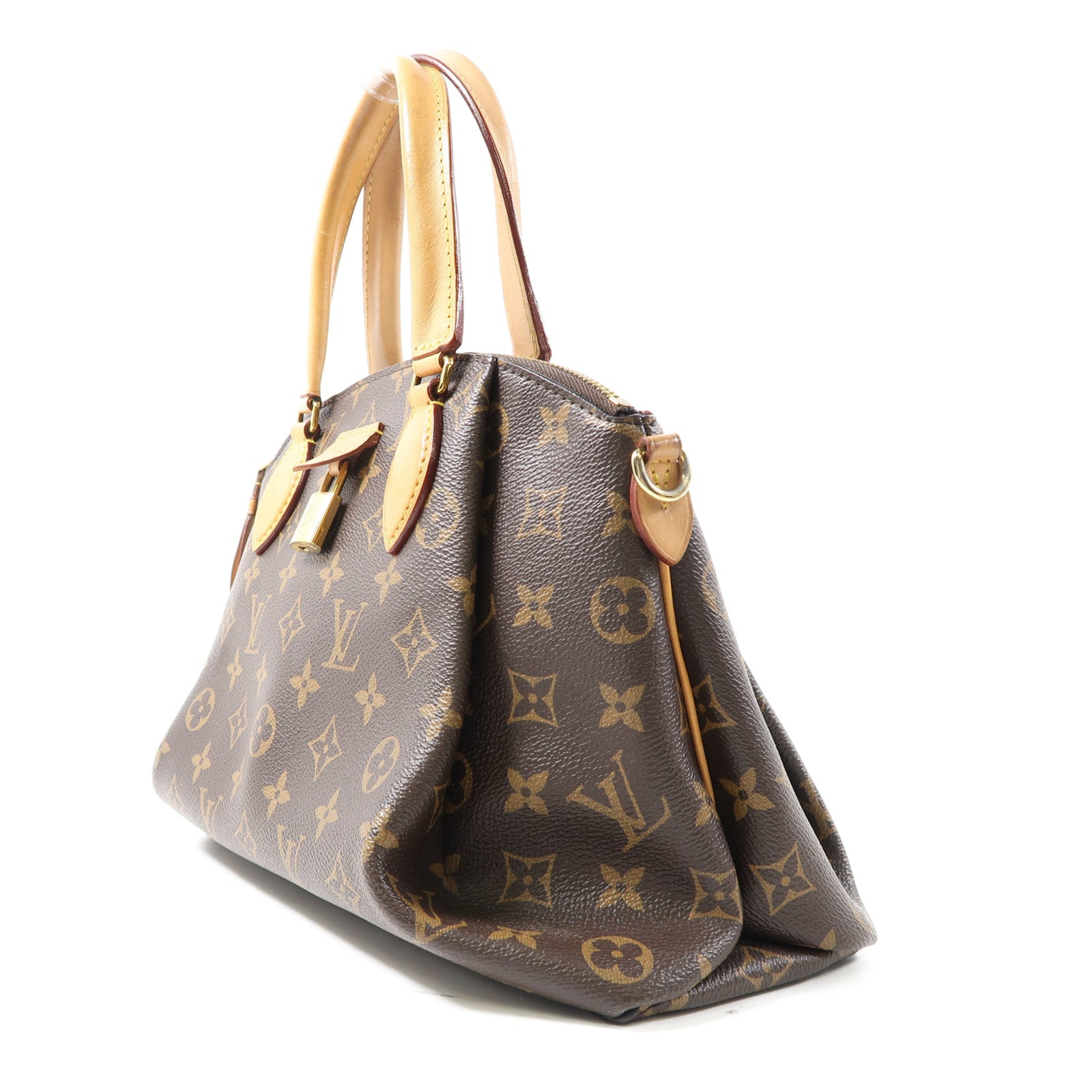 LOUIS VUITTON 【激減優惠】Monogram Boétie金扣手挽肩背兩用袋啡色