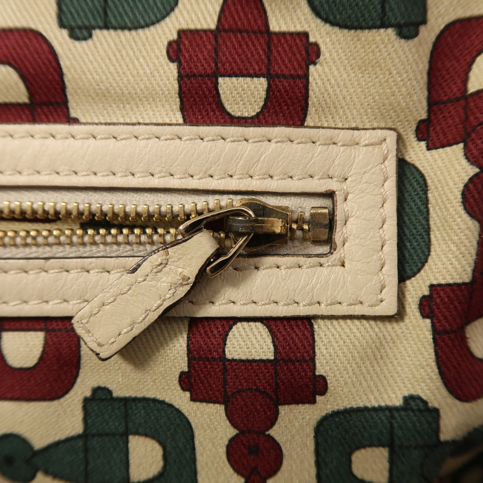 GUCCI 牛皮皮革Hand Bag金扣手挽袋