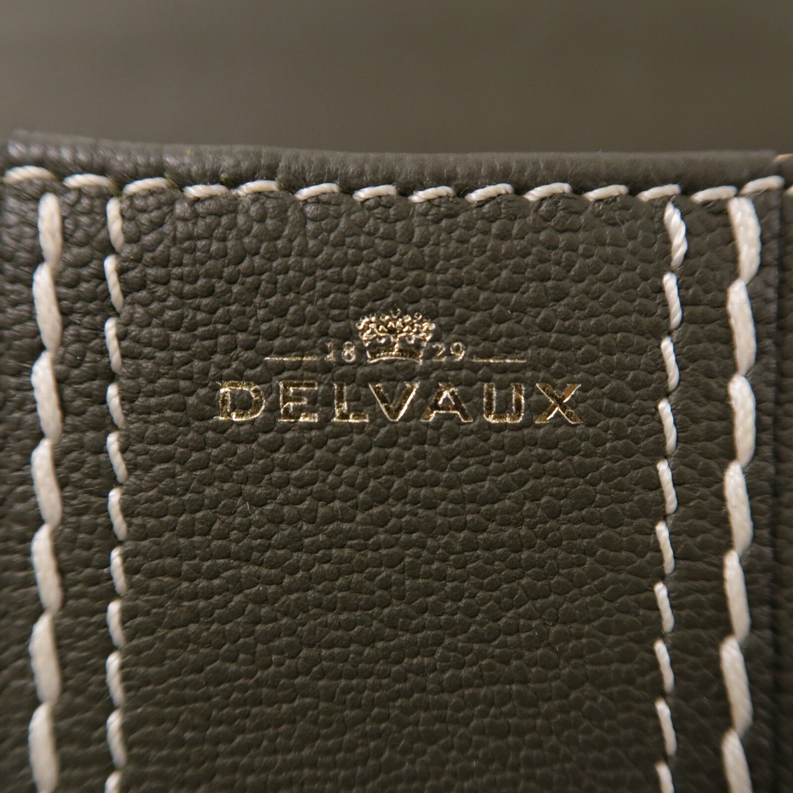 Delvaux 牛皮皮革Brillant Mini手挽肩背兩用袋