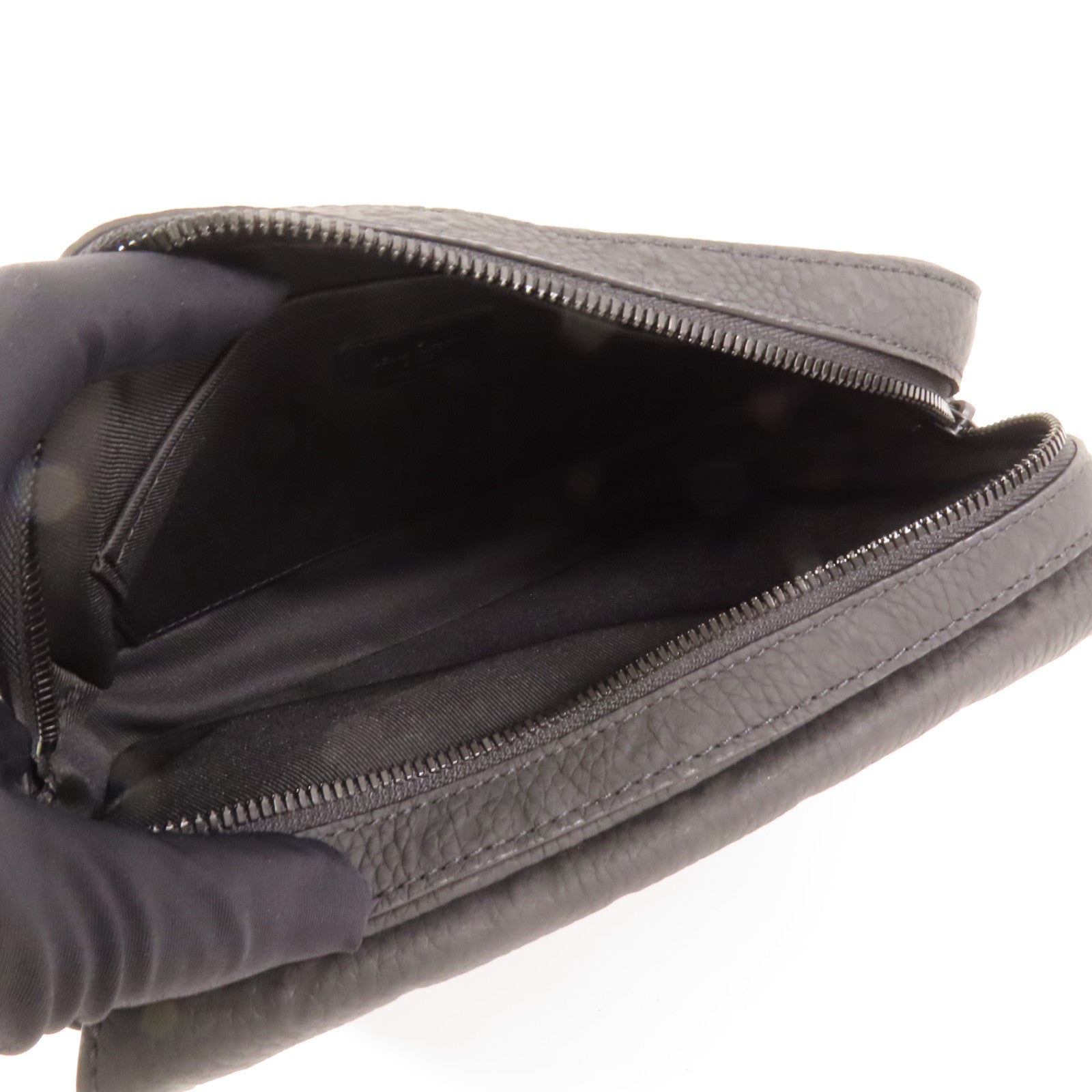 LOUIS VUITTON Monogram Taurillon Steamer Messenger肩背袋