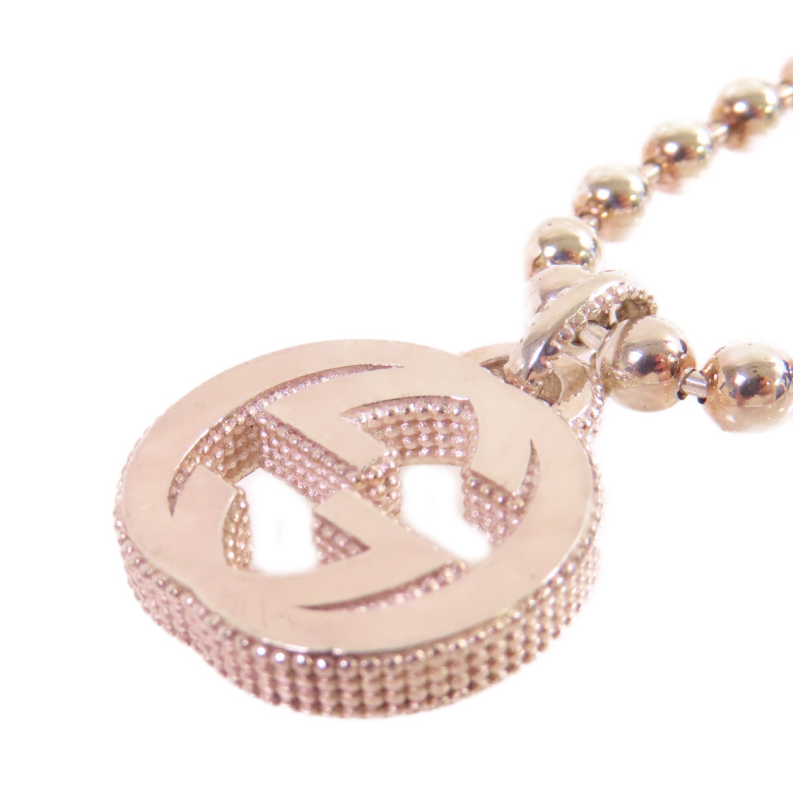 GUCCI 925純銀GG Silver Bracelet手鏈銀色#16