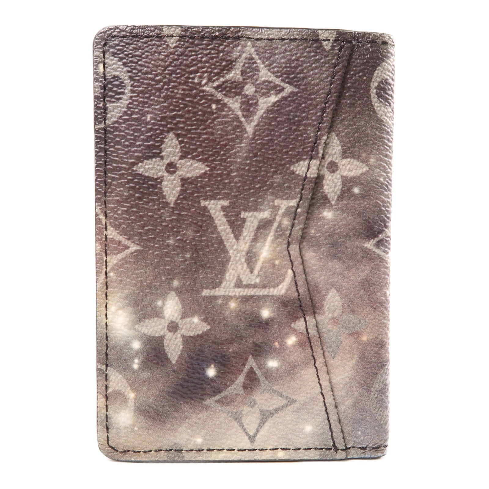 LOUIS VUITTON Monogram Card Case卡片套深灰色